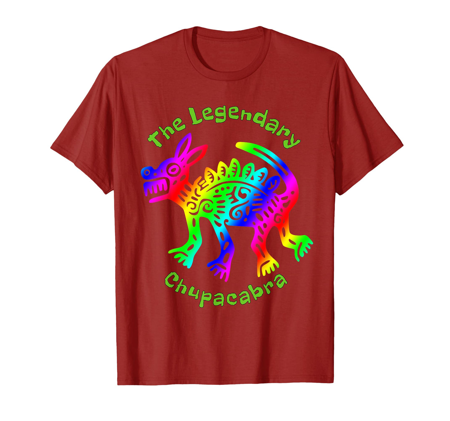 The Legendary Chupacabra Colorful Fun T-Shirt T-Shirt