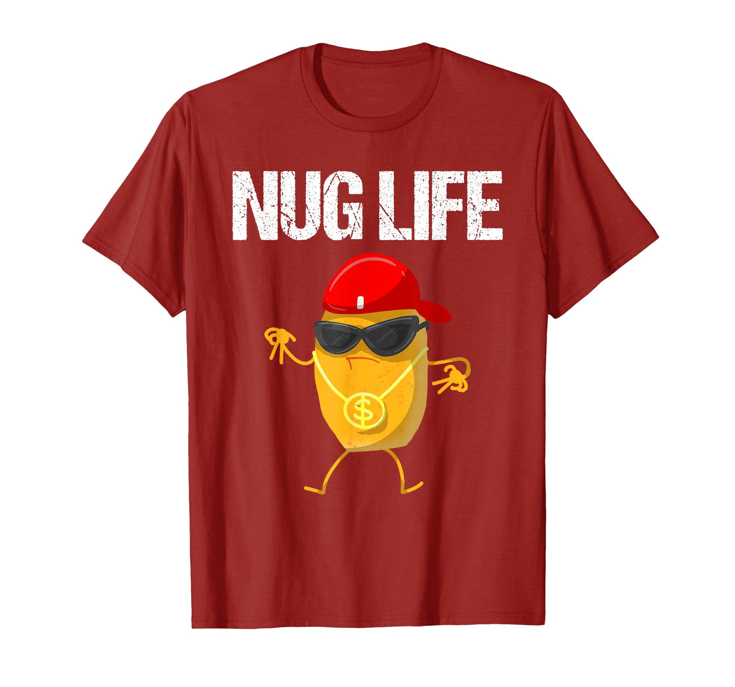 Cool Chicken Nugget Art For Boys Kids Chicken Nugget Lover T-Shirt