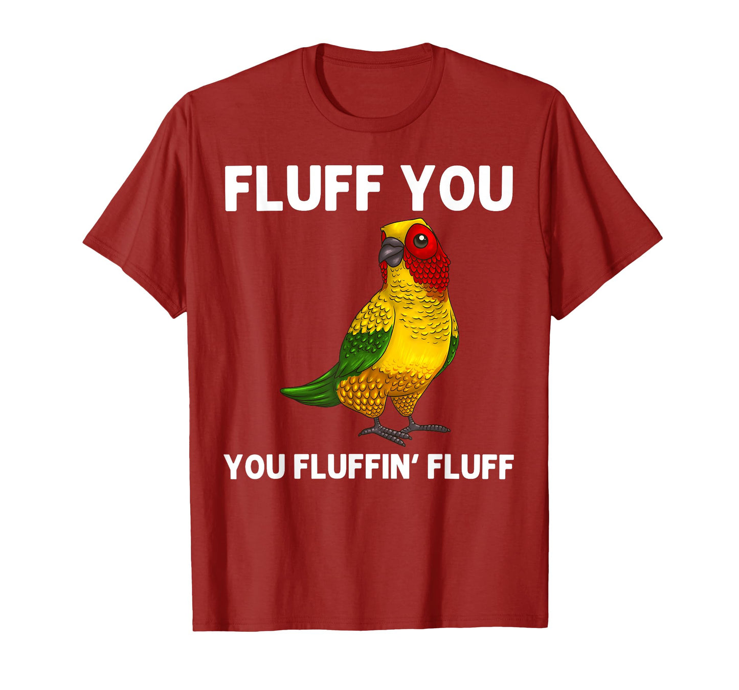 Cool Sun Conure Art For Men Women Bird Lover Parrot Birding T-Shirt