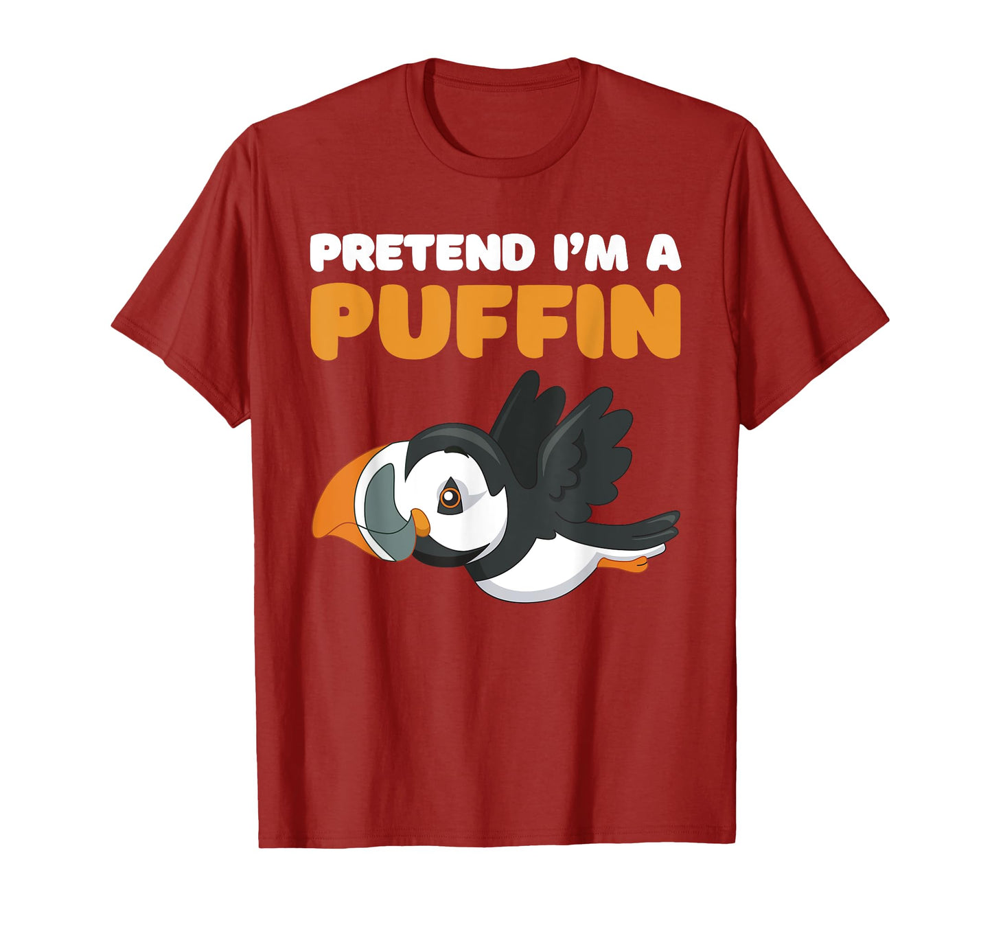 Let's pretend I'm a puffin halloween costume, icelandic bird T-Shirt