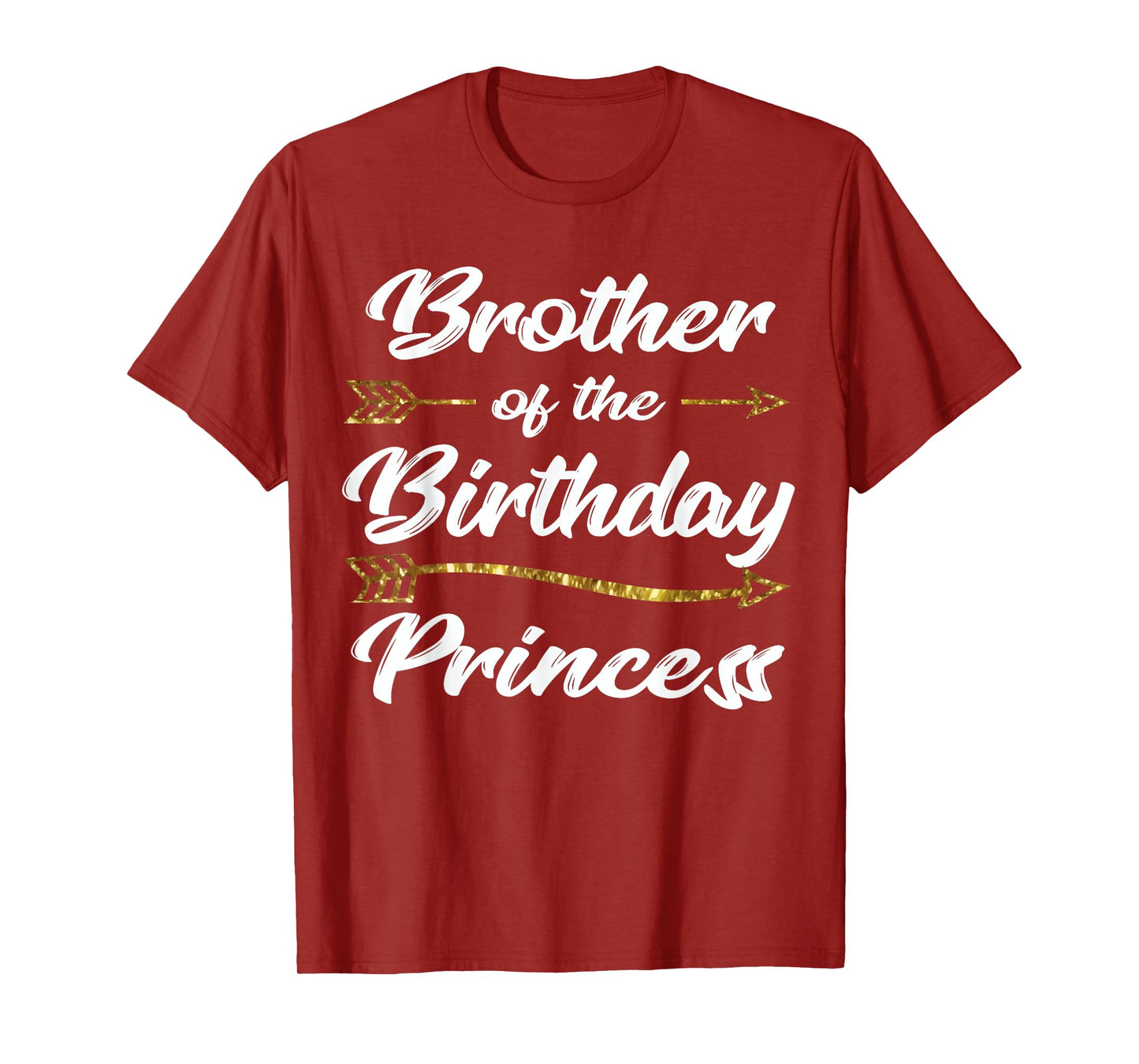 Big Brother Of The Birthday Princess party Matching Family T-Shirt
