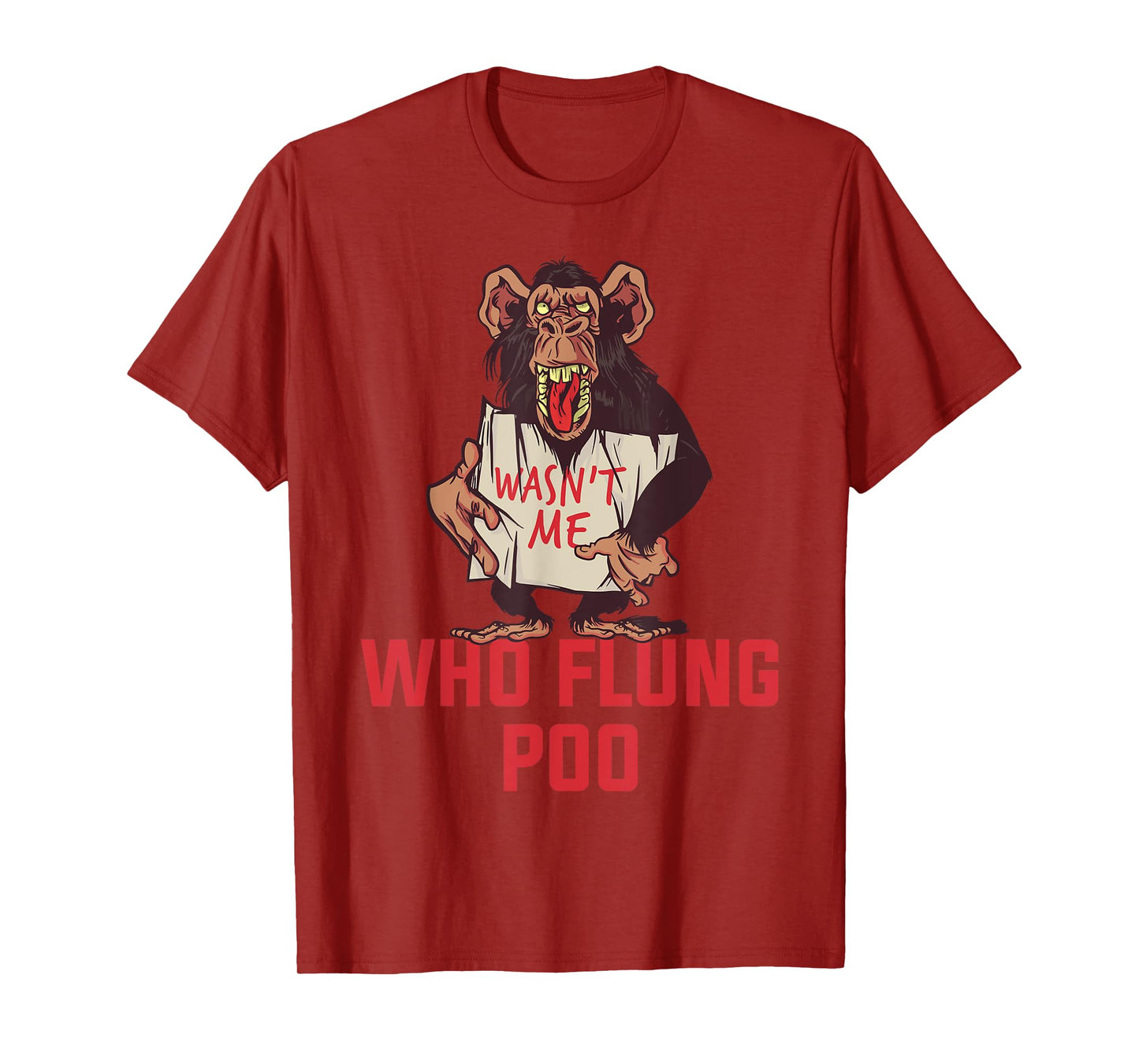 Who Flung Poo T-Shirt