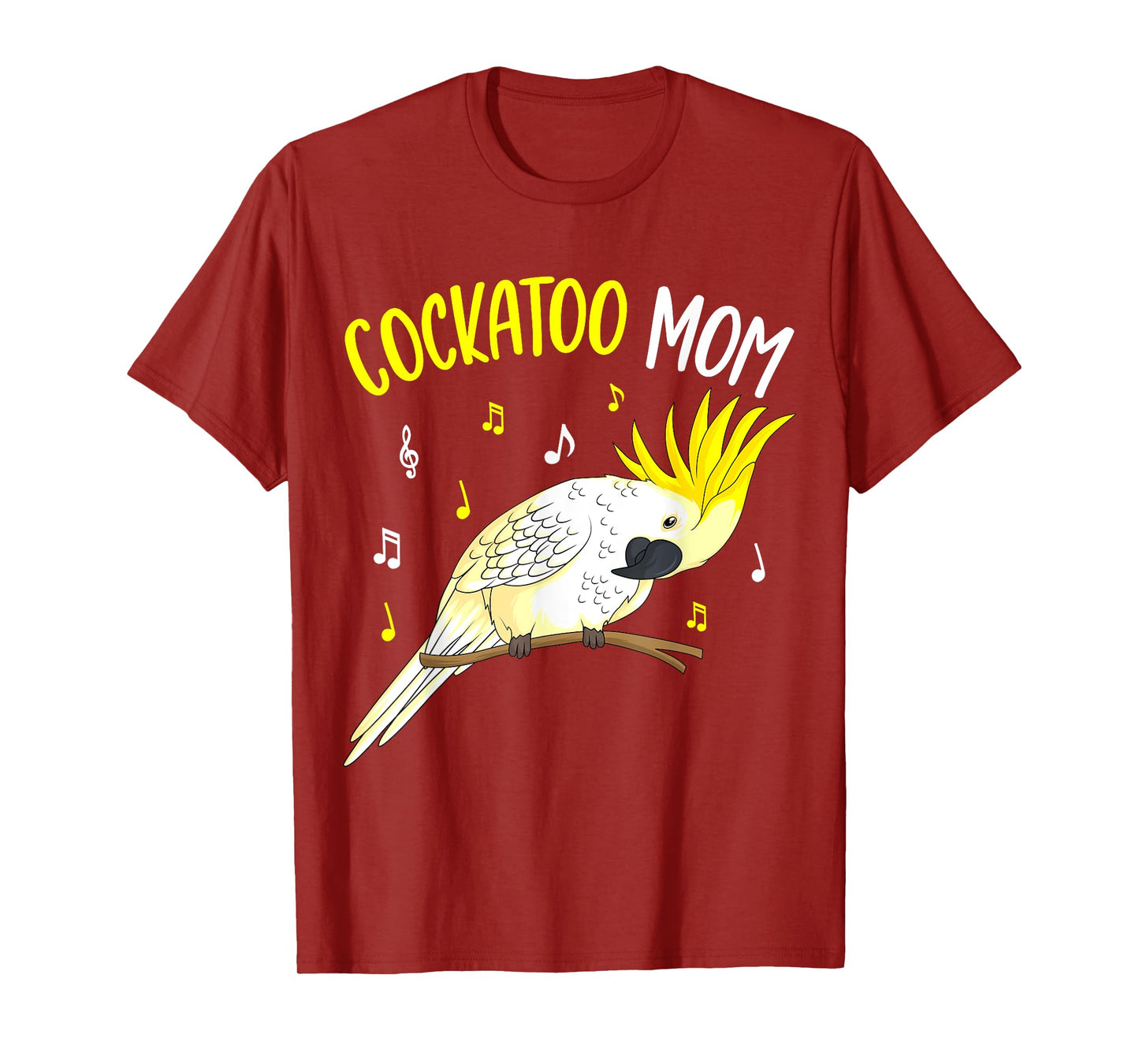 Cockatoo Mom Funny Parrot Bird Women T-Shirt