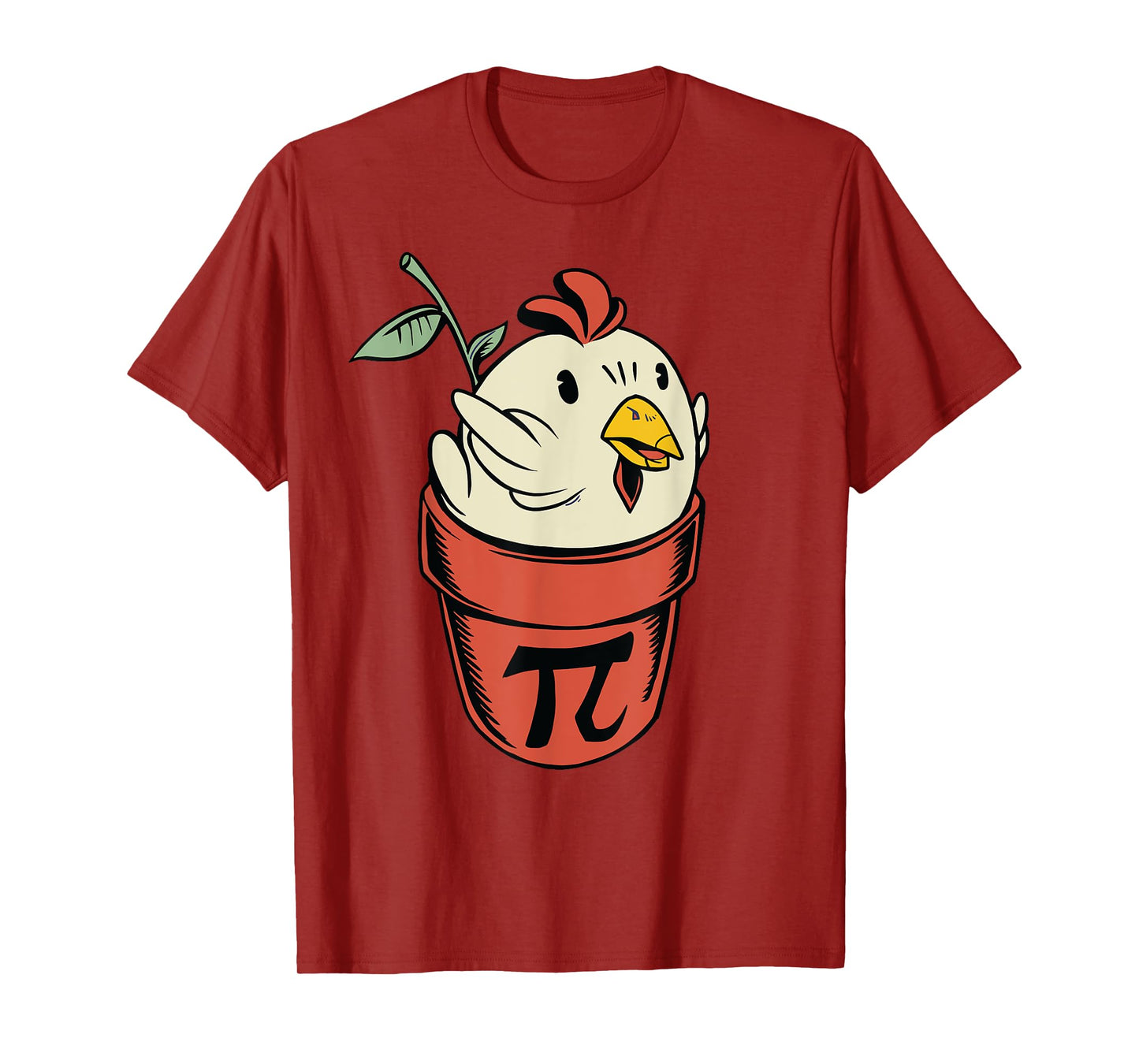 Chicken Pot PI Day Men Women Kids Math funny teacher T-Shirt