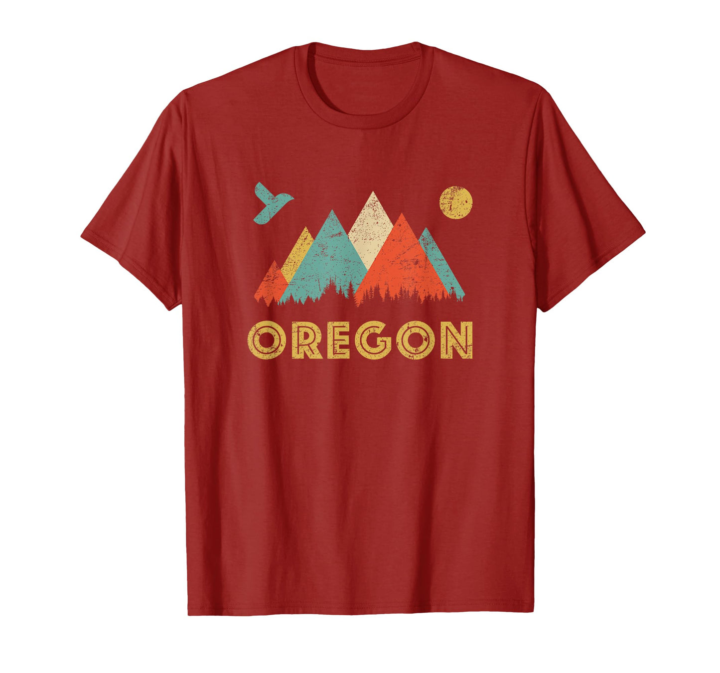 Retro Vintage Oregon Throwback shirt and gift T-Shirt