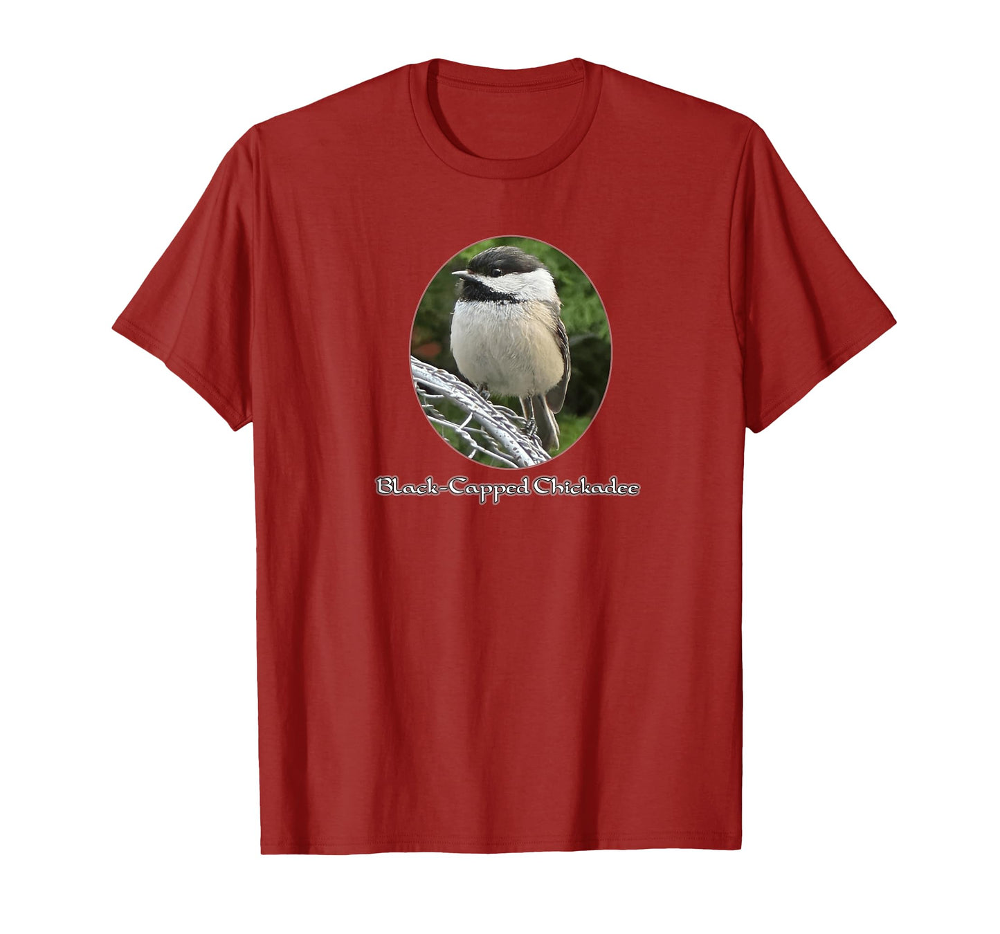 Black Capped Chickadee T-Shirt