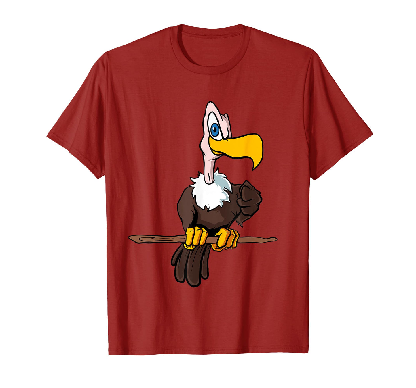 Ugly Cartoon Vulture T-Shirt