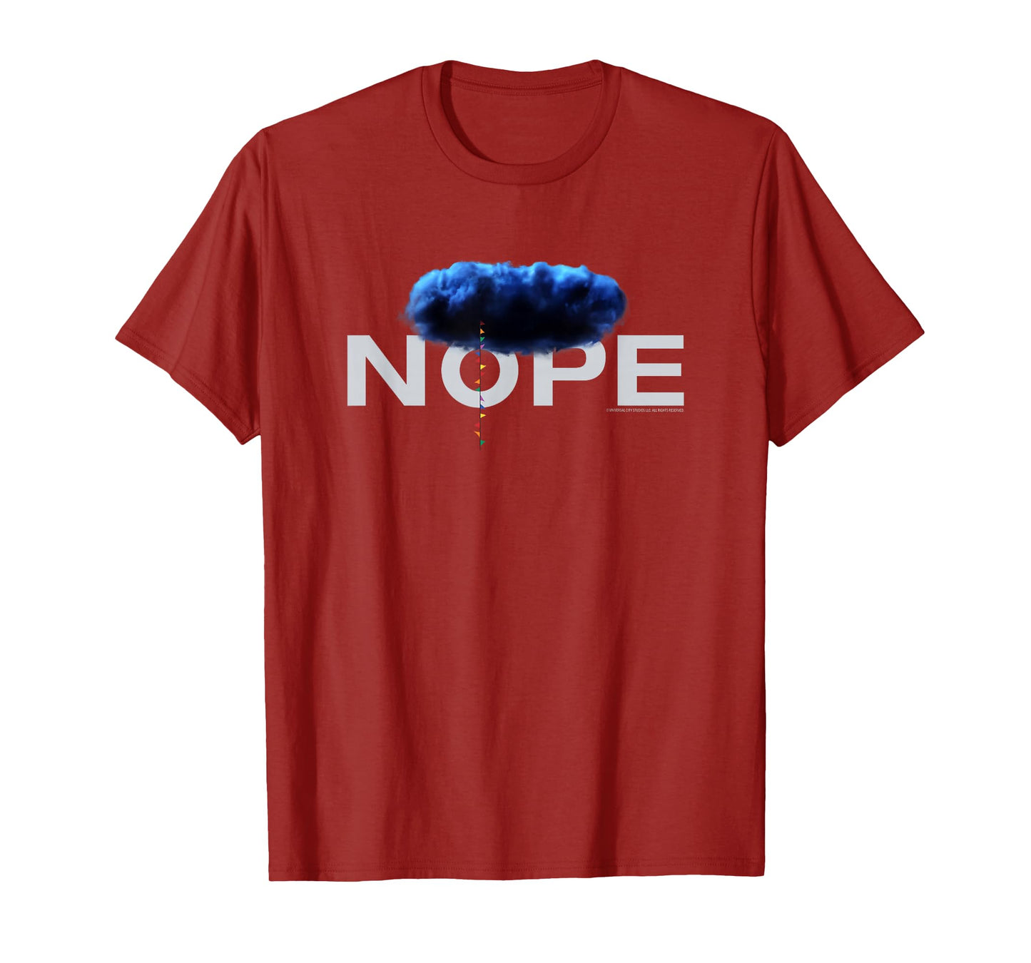 NOPE Blue Cloud Logo T-Shirt