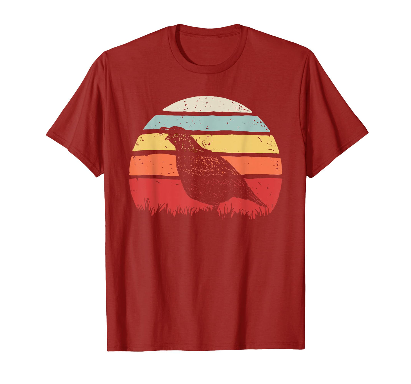 Vintage Retro Quail Bird T-Shirt