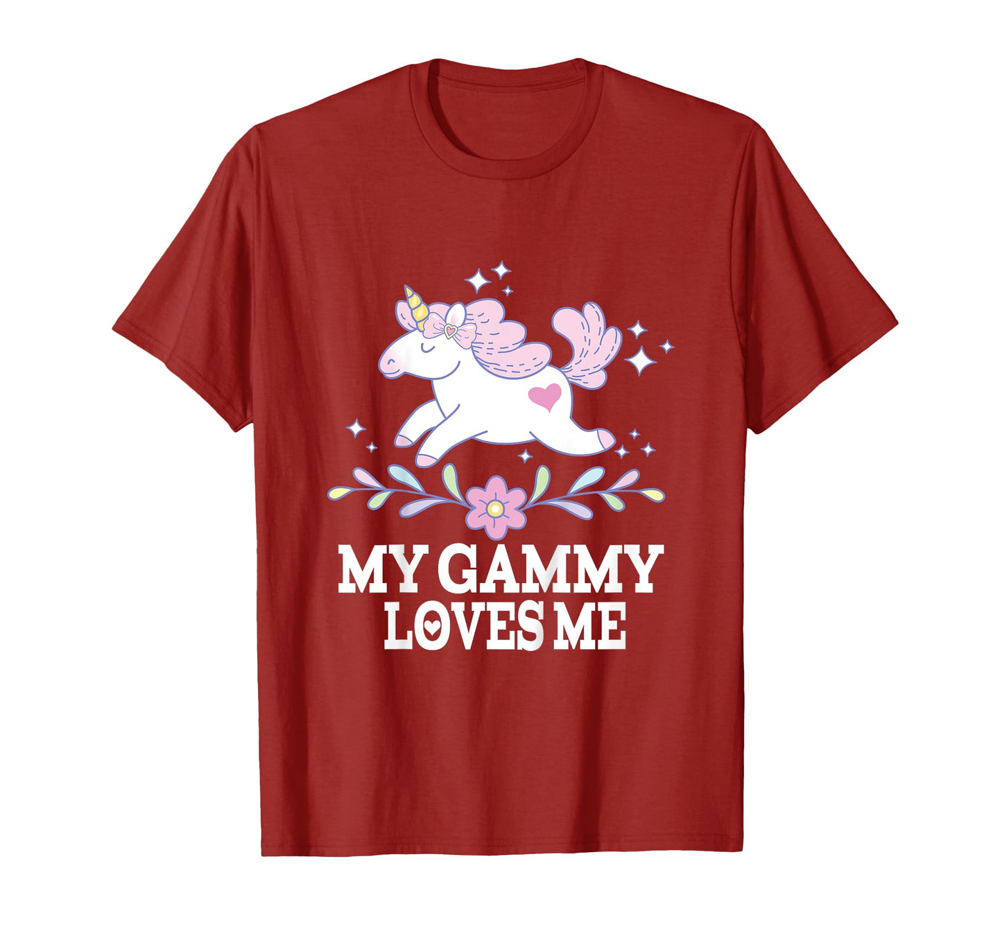 My Gammy Loves Me Granddaughter Unicorn T-Shirt