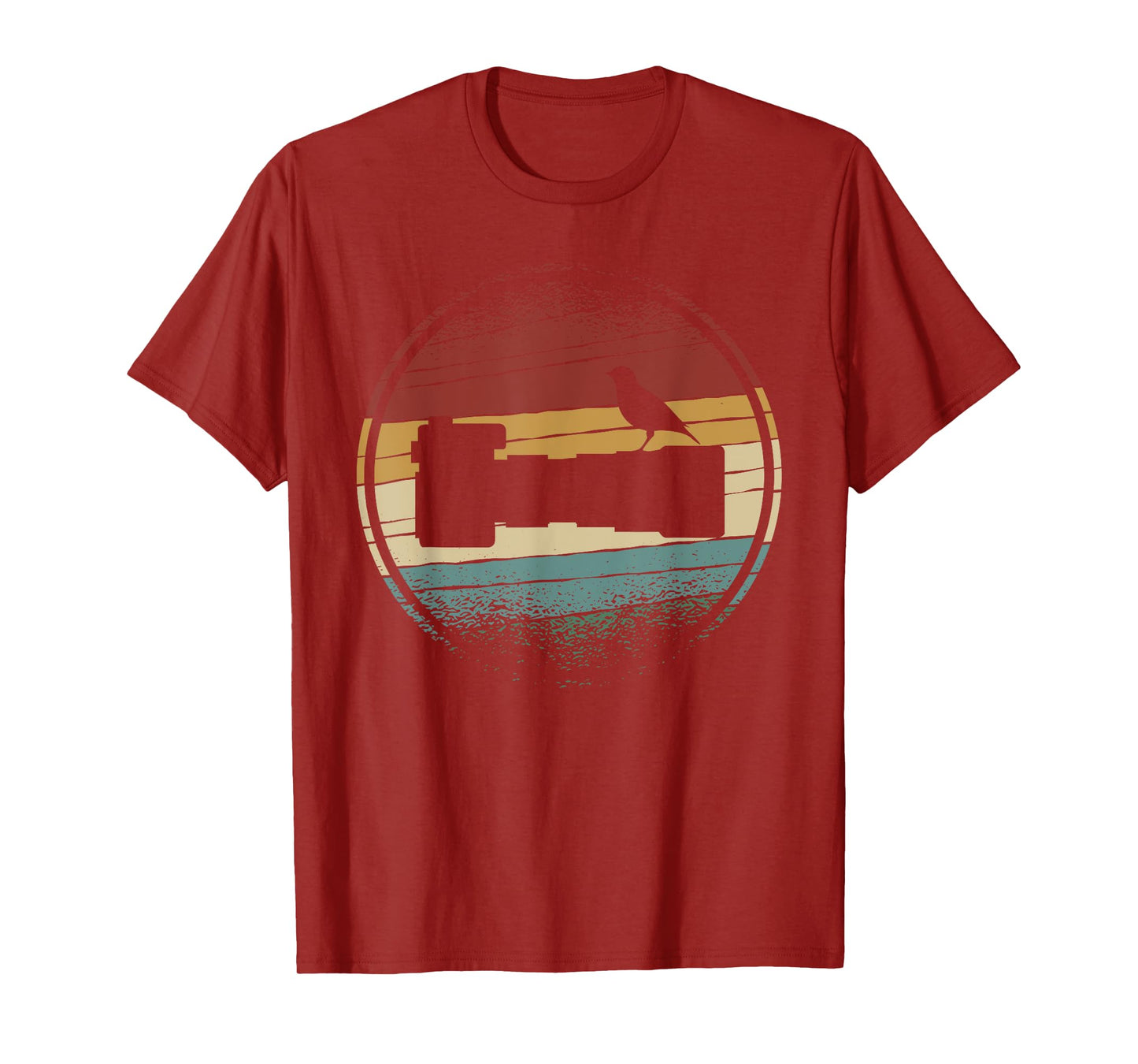 Nature Photography | Long Lens | Bird on Camera Vintage T-Shirt