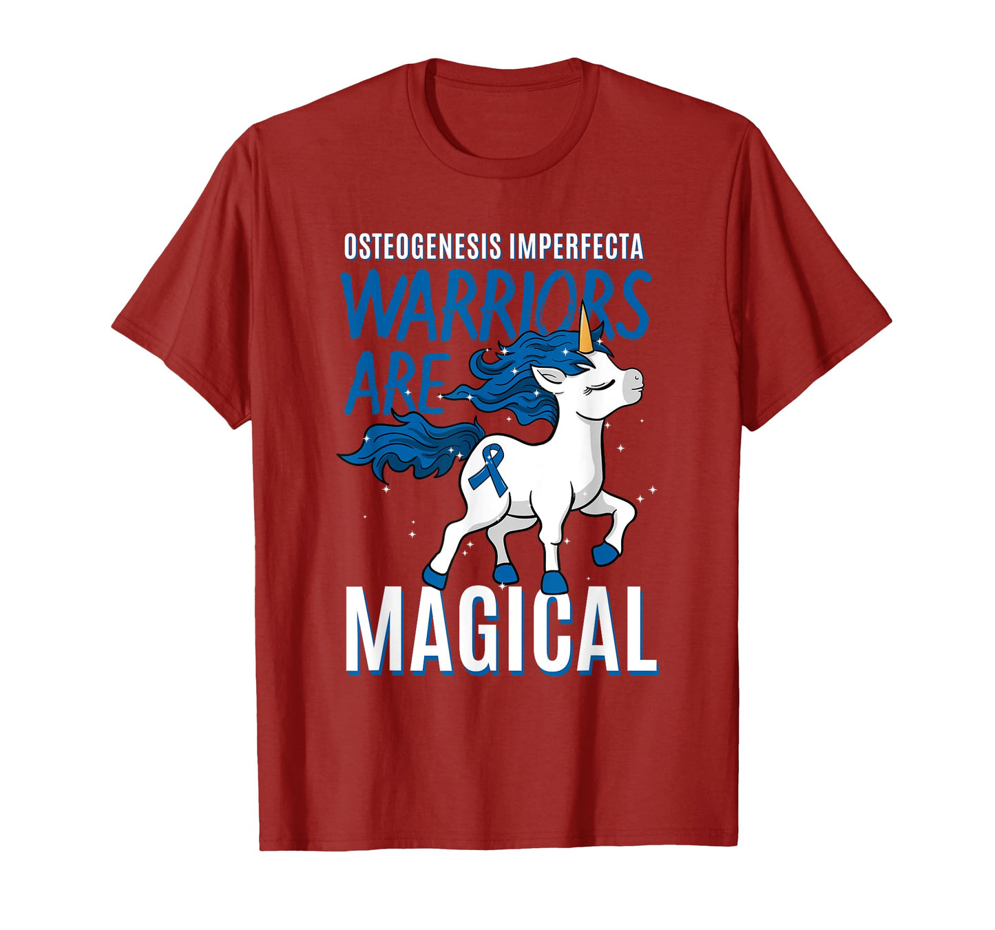 Osteogenesis Imperfecta Brittle Bone Disease Unicorn Gift T-Shirt
