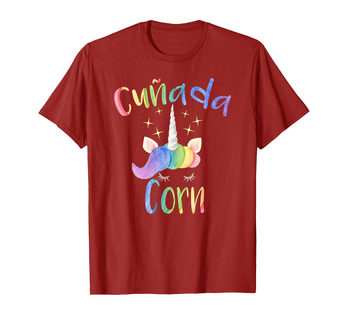 Cunadacorn Spanish Sister In Law Funny Unicorn T-Shirt
