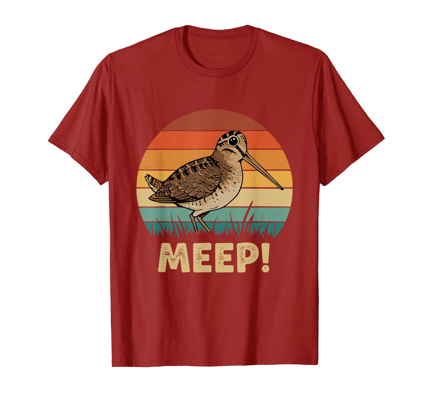 Meep Bird Saying Meep Bird American Woodcocks Meep T-Shirt