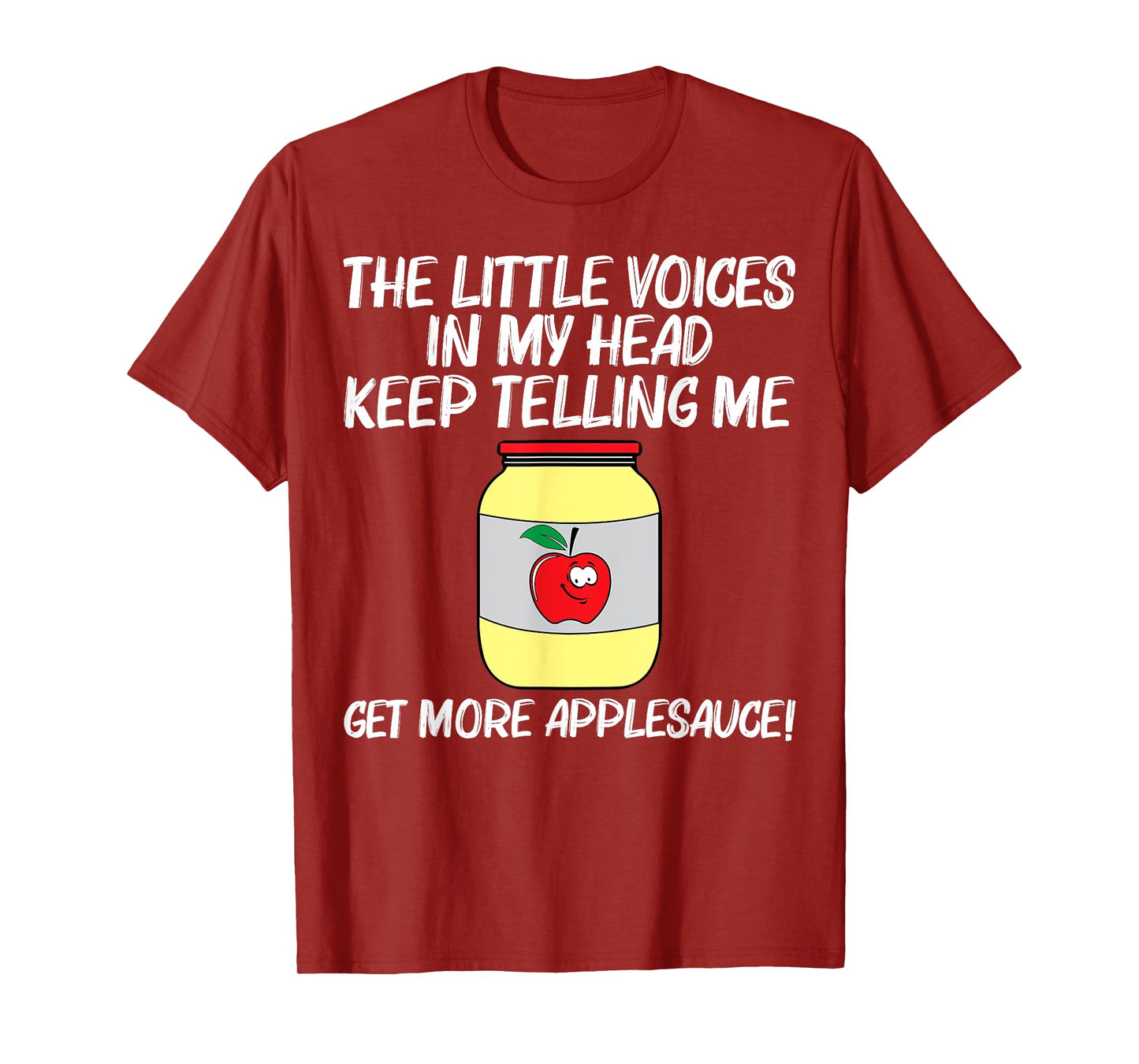 Cool Applesauce For Men Women Sweetened Apple Sauce Food Jar T-Shirt