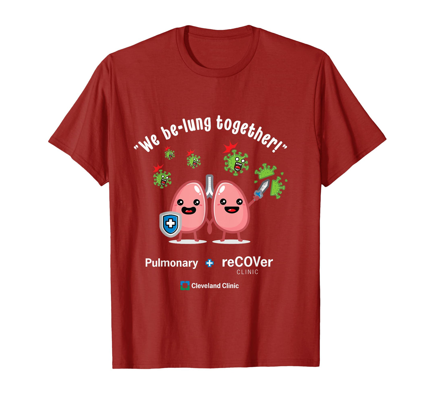 Pulmonary and Recover T-shirt Dark Colored T-Shirt
