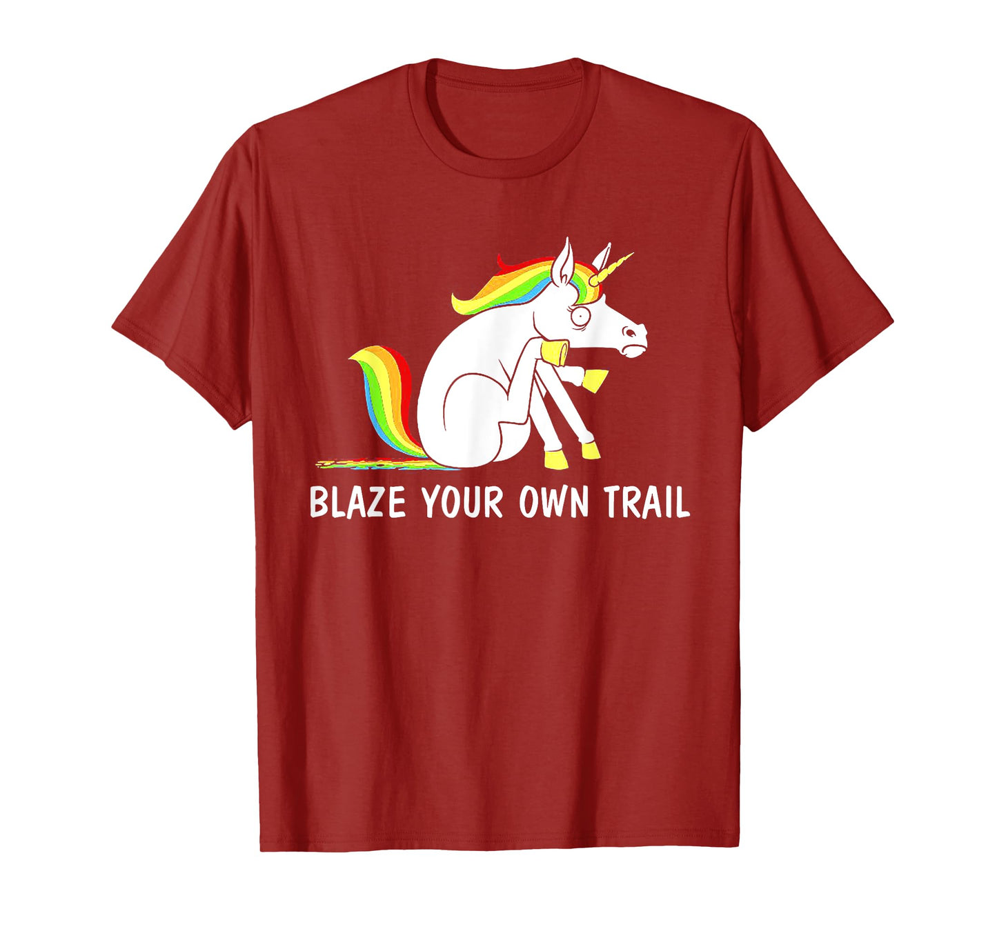 Blaze Your Own Trail Unicorn T-Shirt