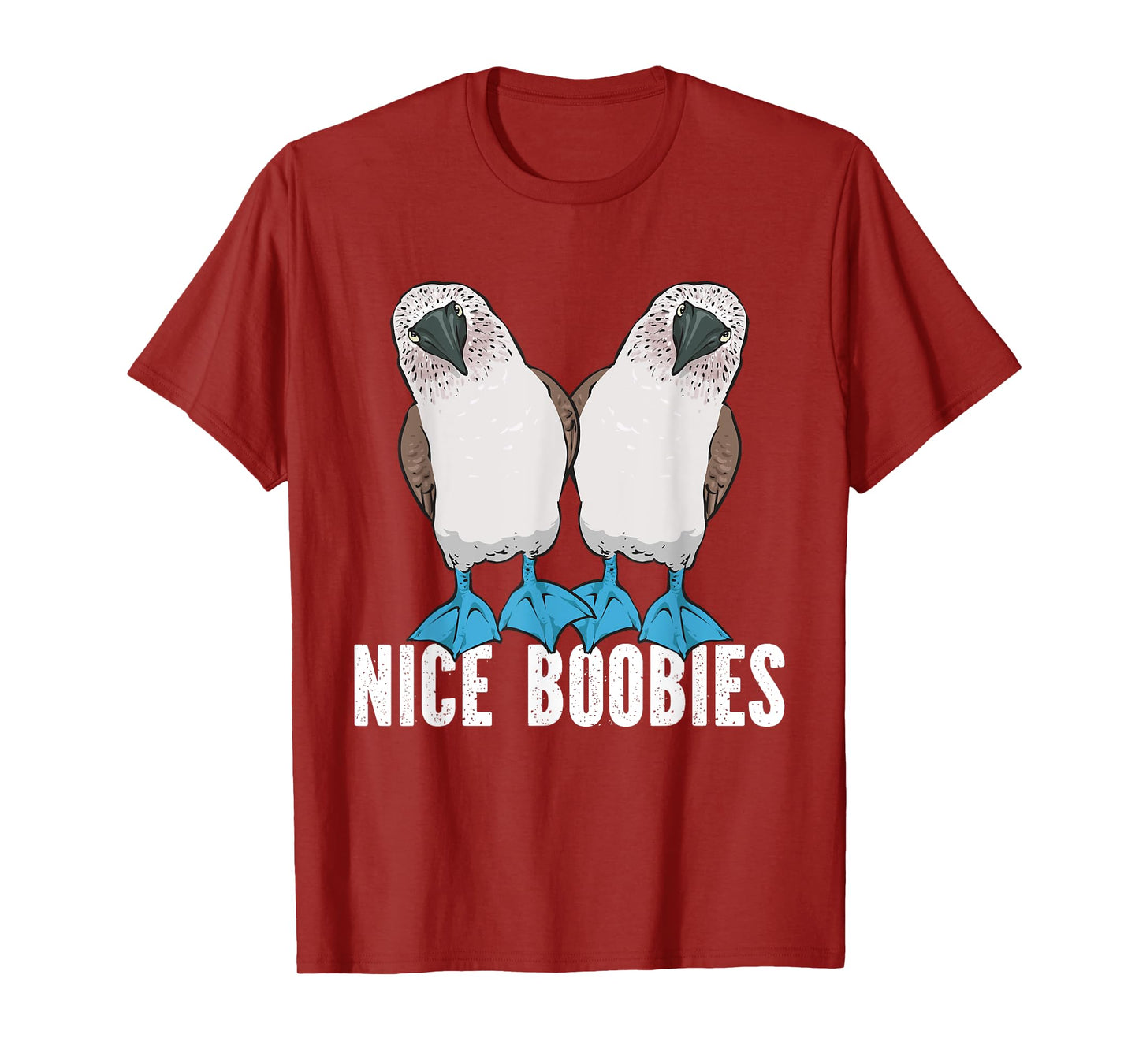Blue-footed Booby Seabird Nice Boobies T-Shirt