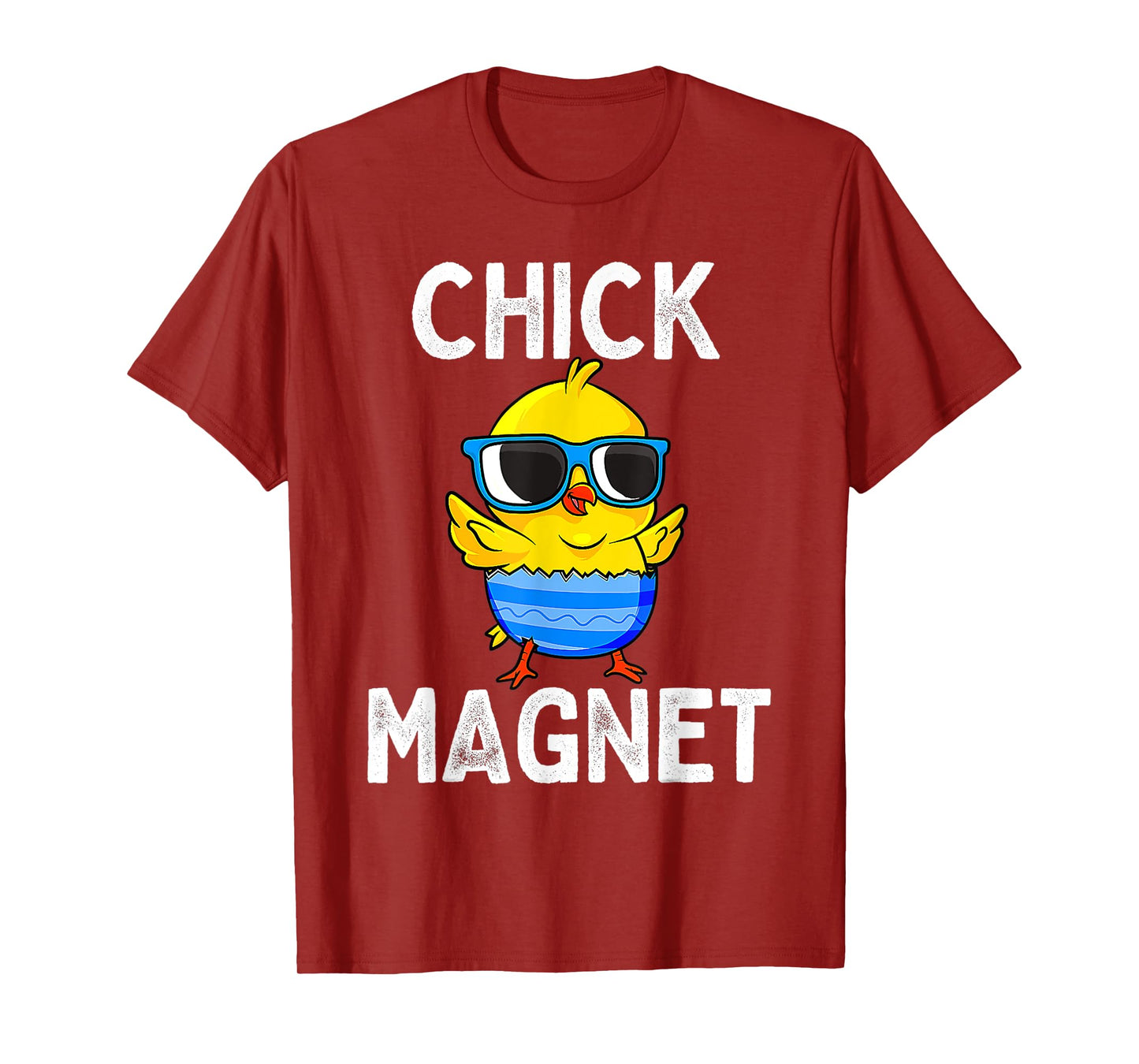 Chick Magnet Funny Easter Cute Baby Chicken Lover Kids Boys T-Shirt