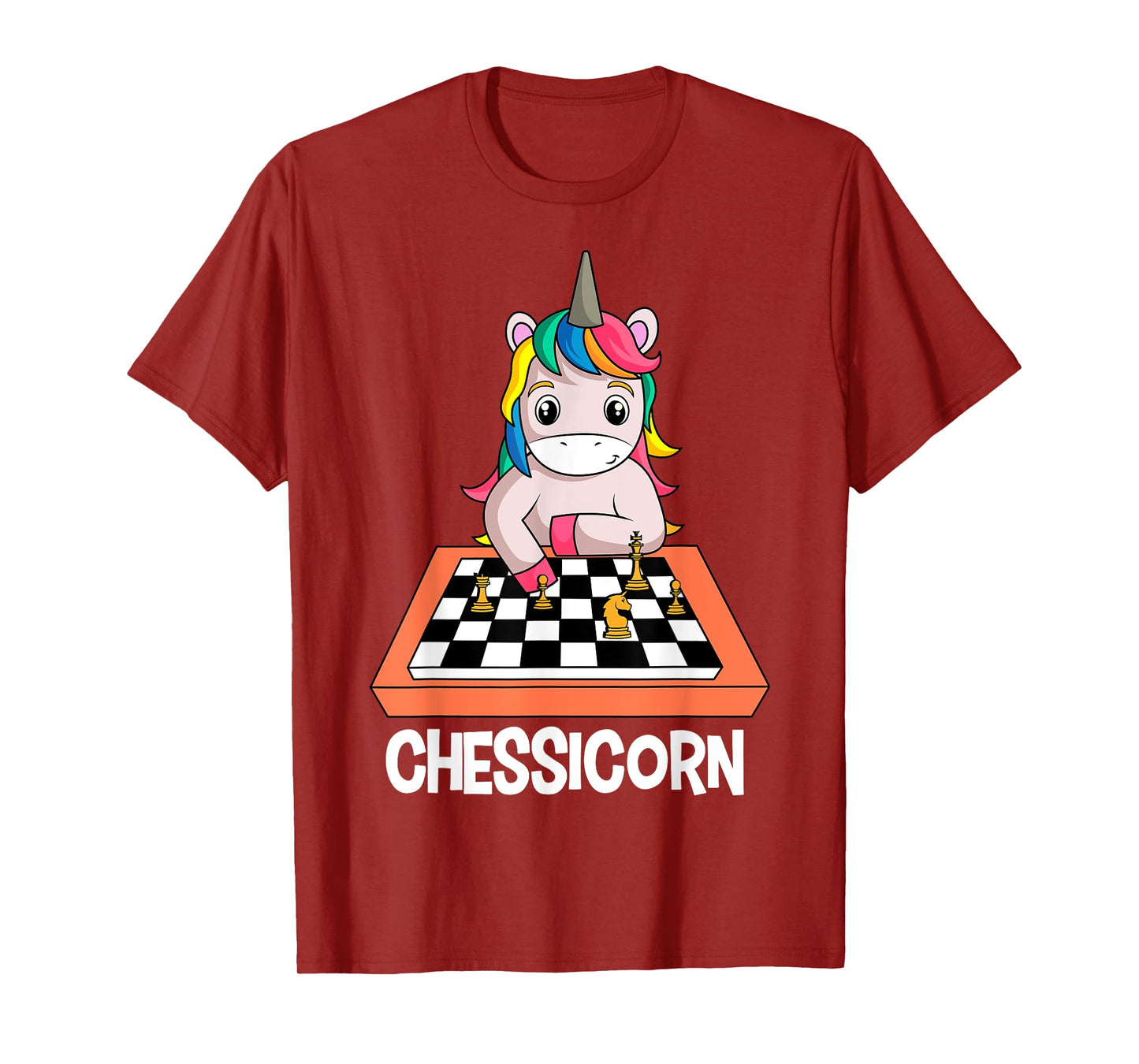 Chessicorn Chess Players Unicorn Lovers T-Shirt