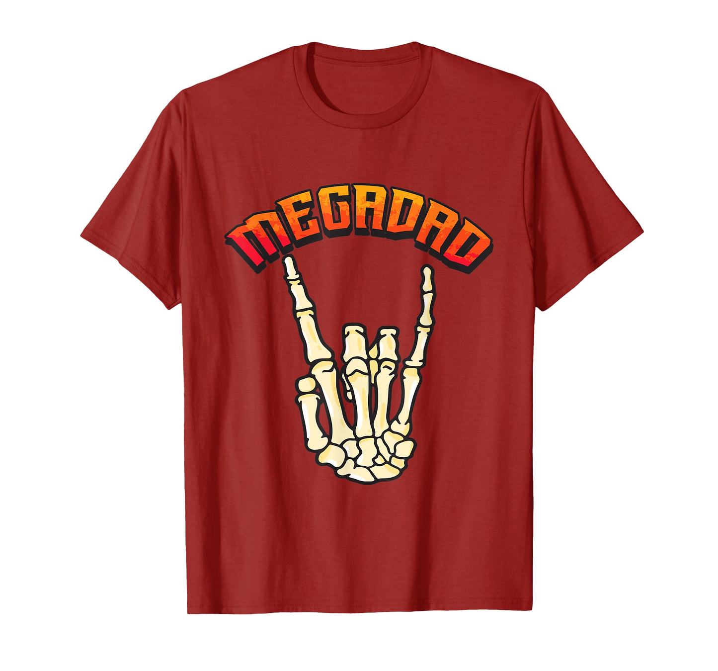 Megadad Mega Dad Metal Music T-Shirt