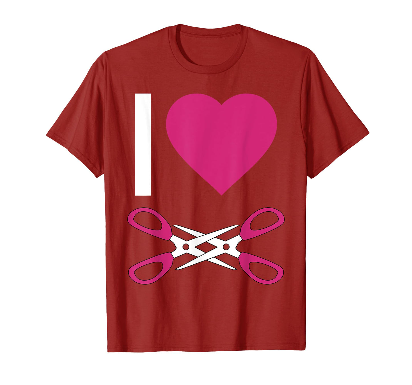 LGBT Pride Lesbian I Love To Scissor Funny Gift T-Shirt