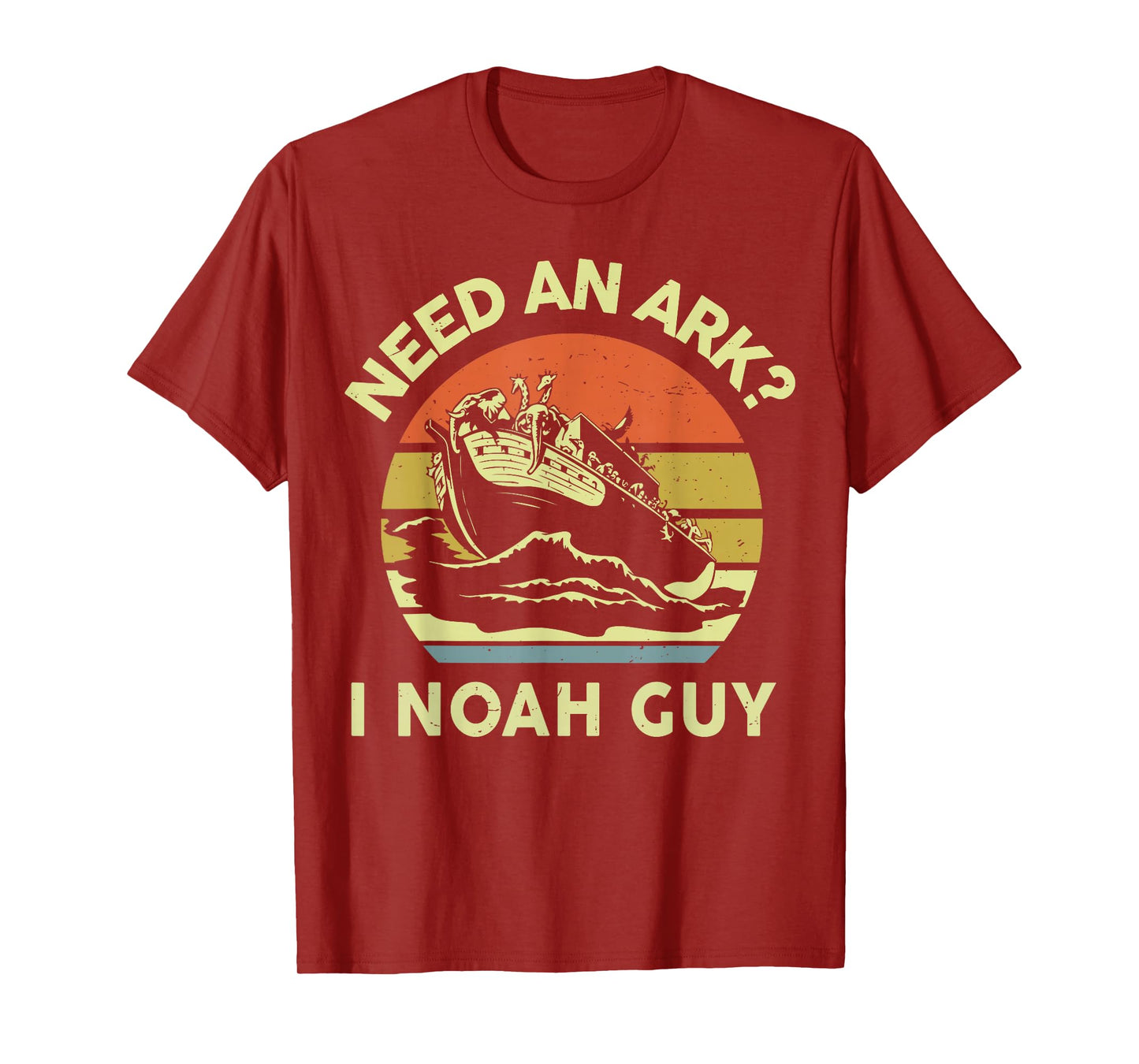 Need An Ark I Noah Guy Toddler Kid Women Funny Christian God T-Shirt