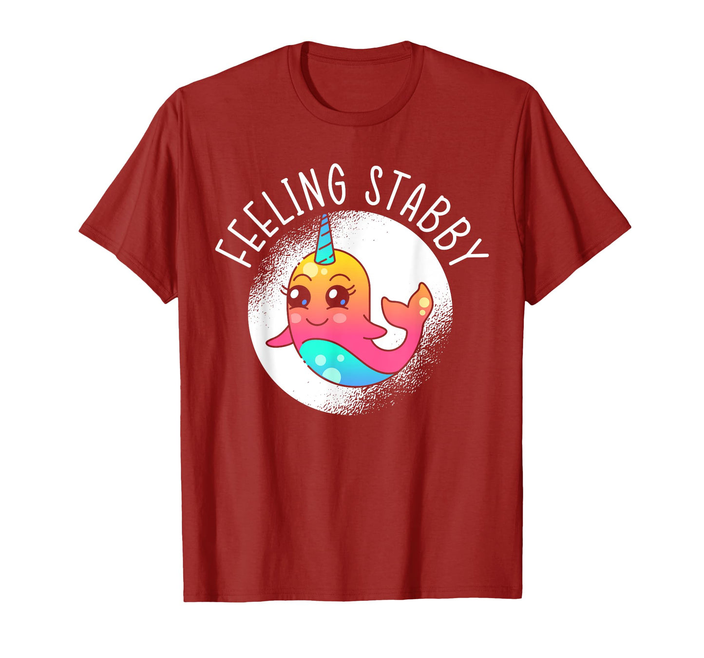 Feeling Stabby Narwhal Unicorn Of The Sea Animal Narwhale T-Shirt