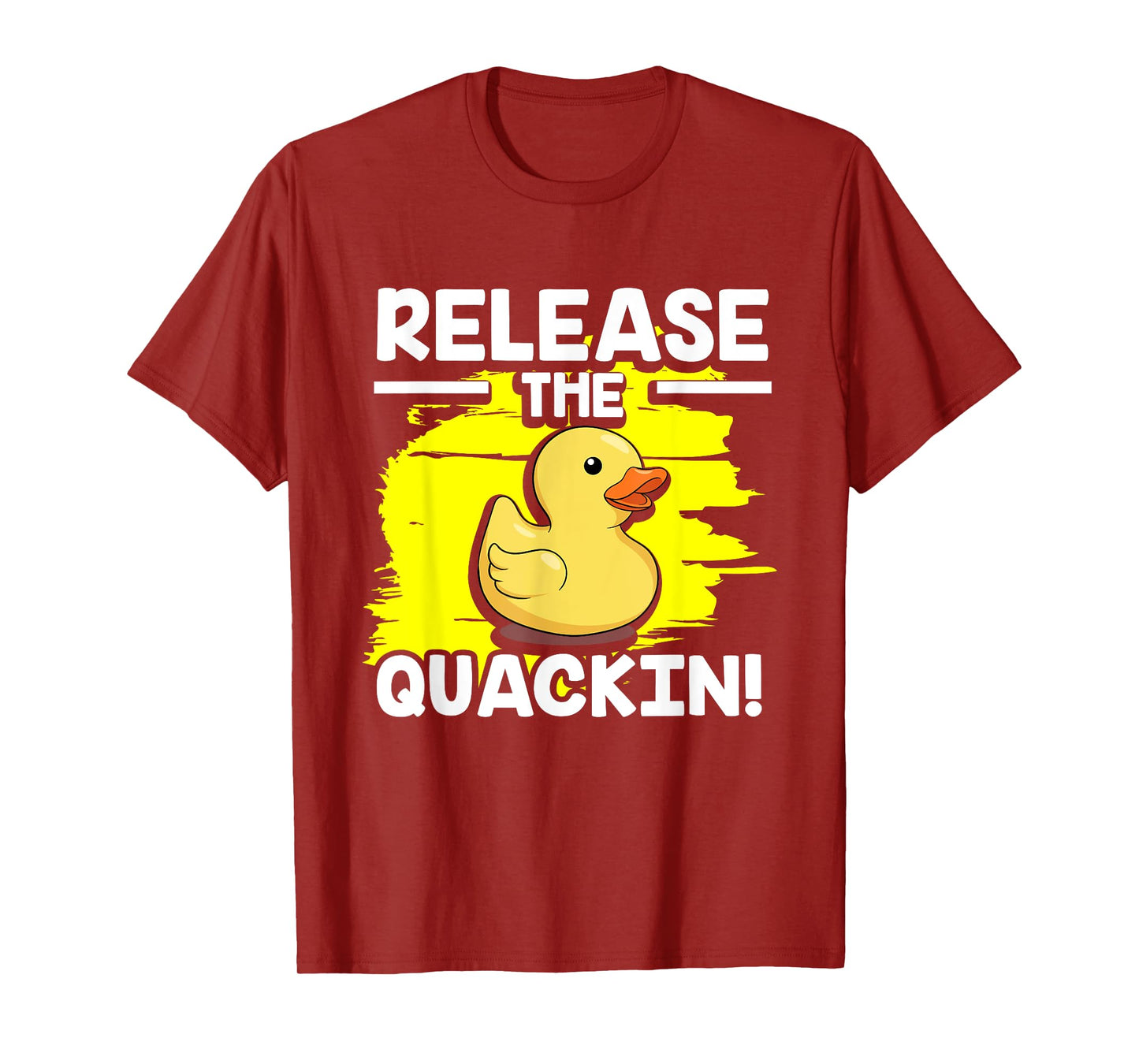 Yellow Rubber Duck - Release The Quackin! T-Shirt
