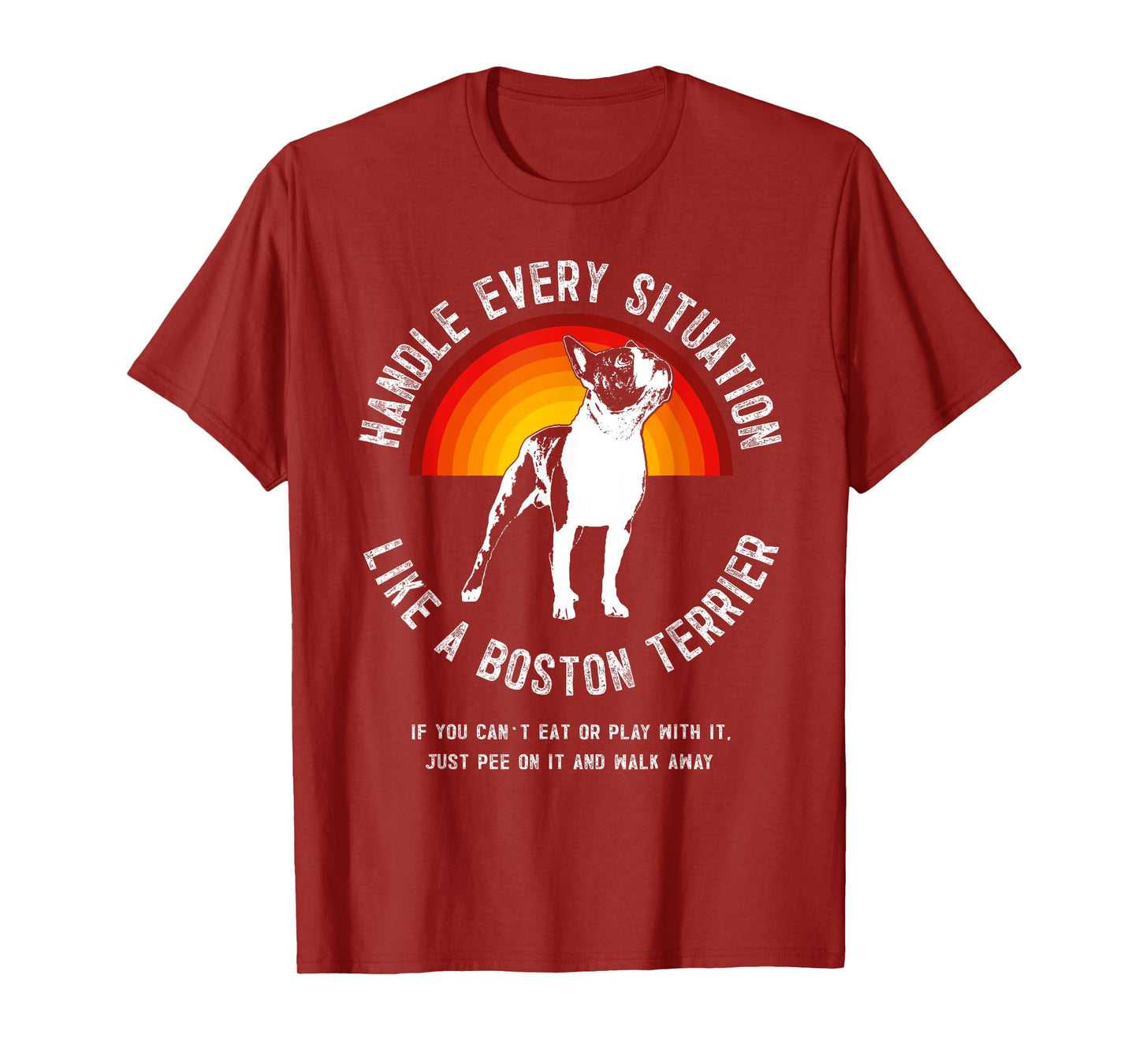 Boston Terrier Boston-Bulldog Men Women Kids T-Shirt