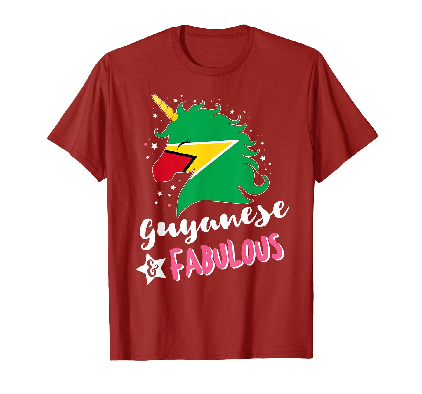 Guyananese Unicorn Guyana Flag T-Shirt