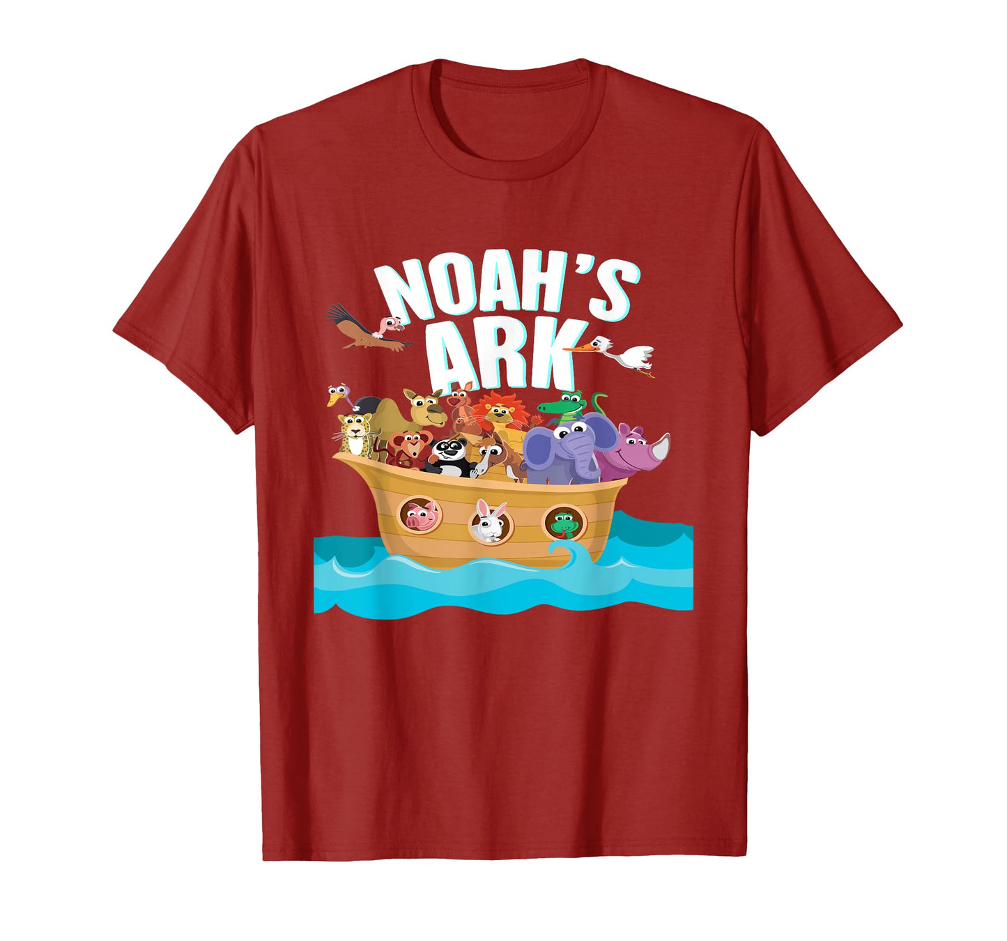 Animal History Bible, Noah's Ark, Religion Comic Gift T-Shirt