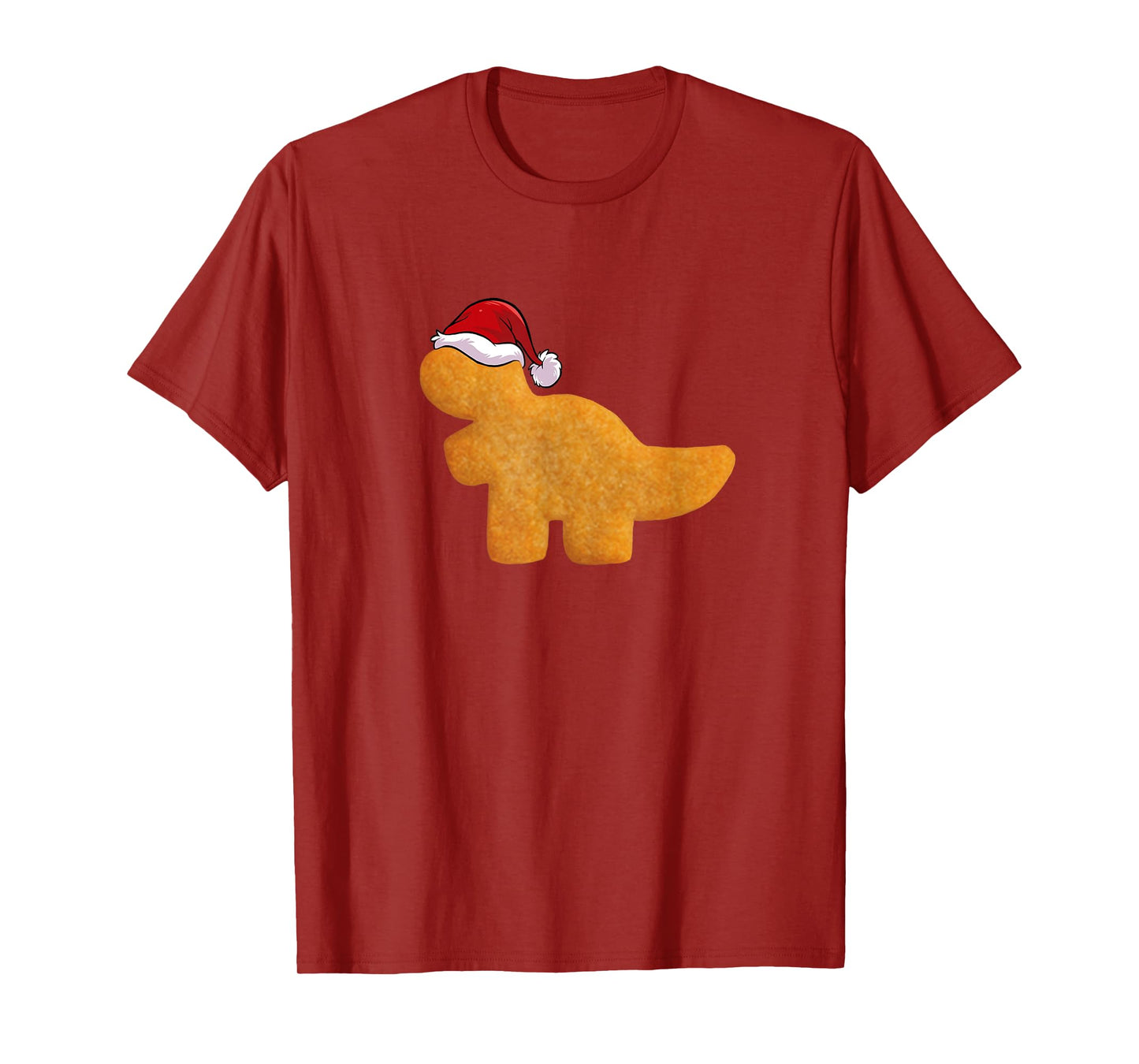 Dino T-Rex Chicken Nugget | Funny Tyrannosaurus Christmas T-Shirt
