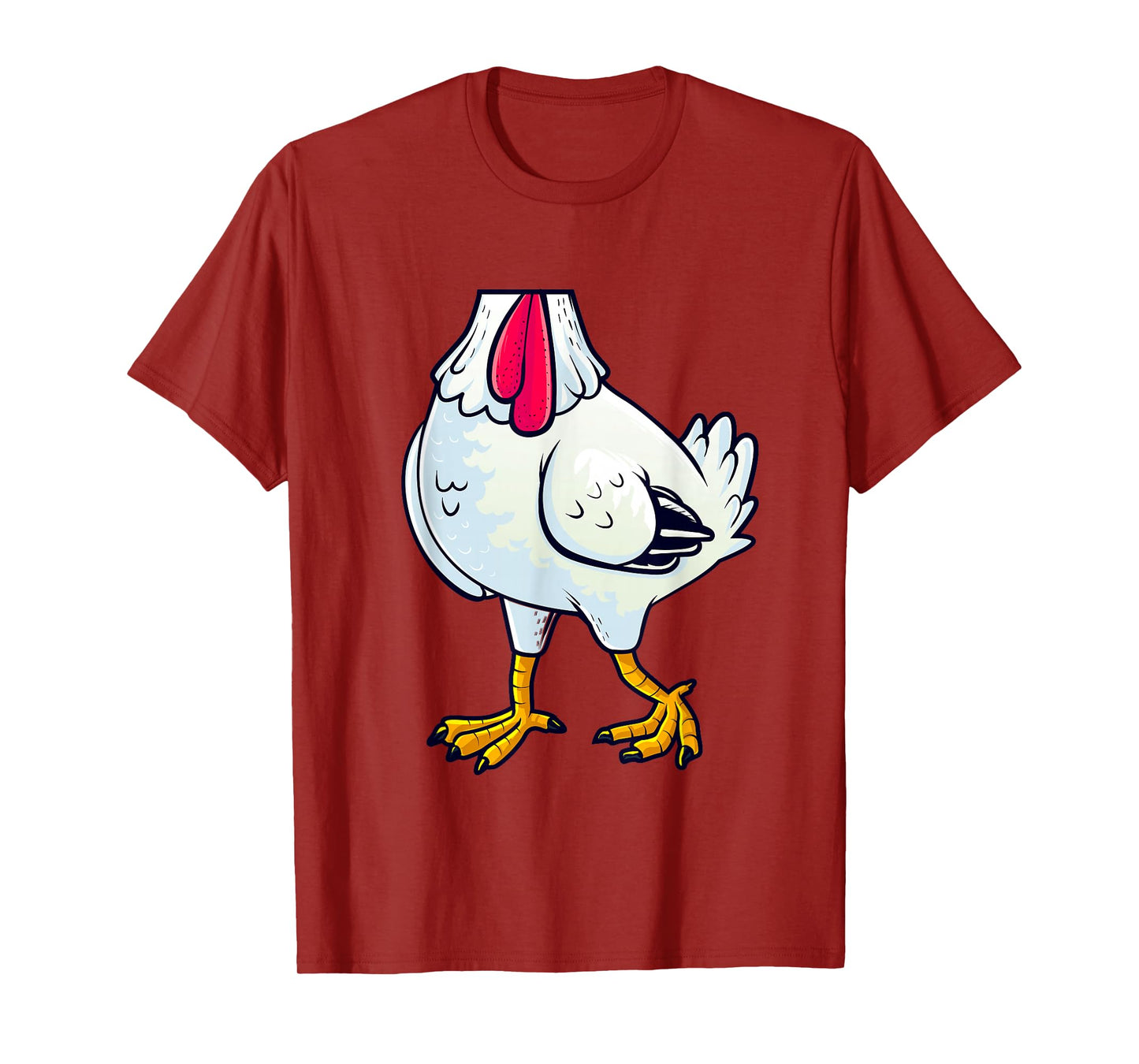 Chicken Costume Body Funny Farm Animal Farming Halloween T-Shirt