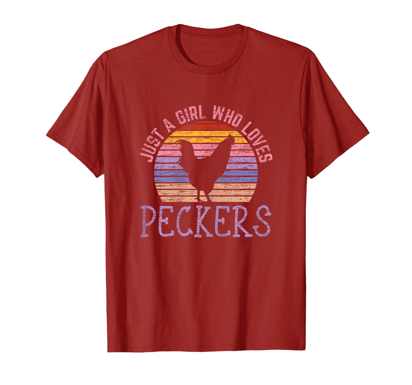 Just A Girl Who Loves Peckers for a Farmer Pecker Inspector T-Shirt