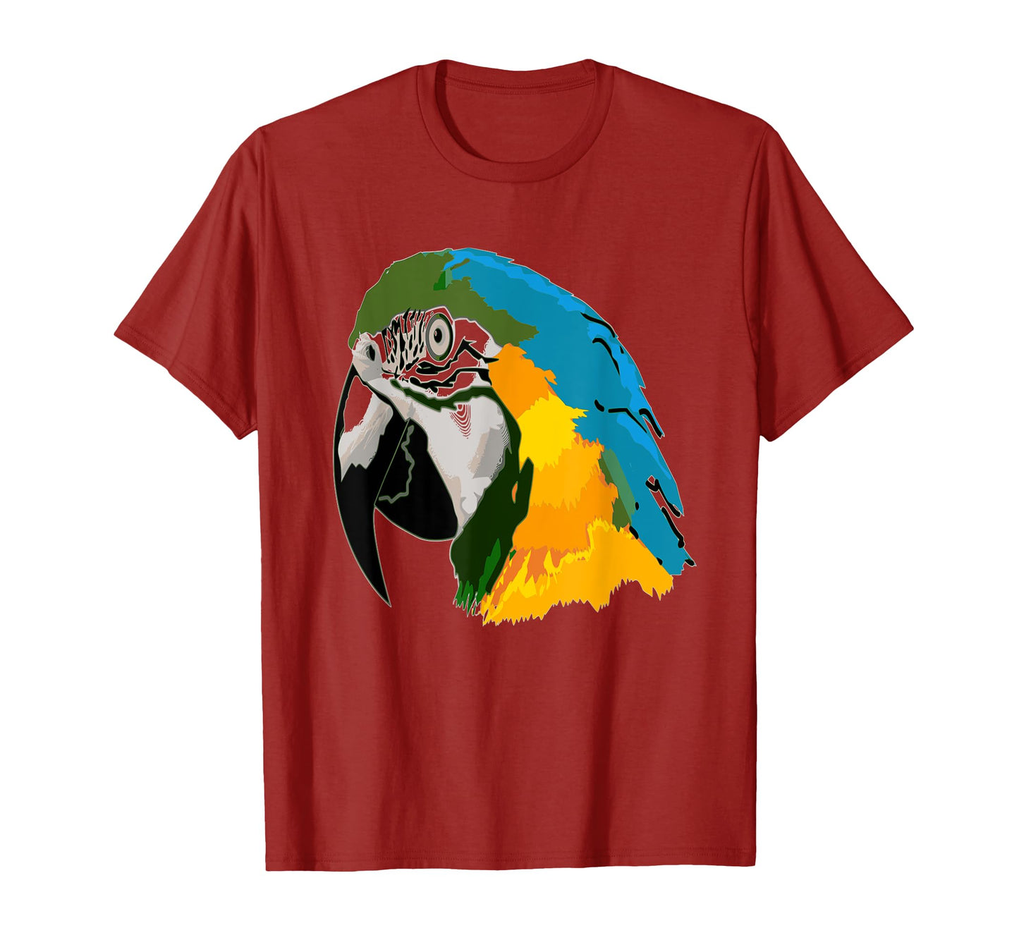 Bird Lovers Parrot Head Clothes T-Shirt