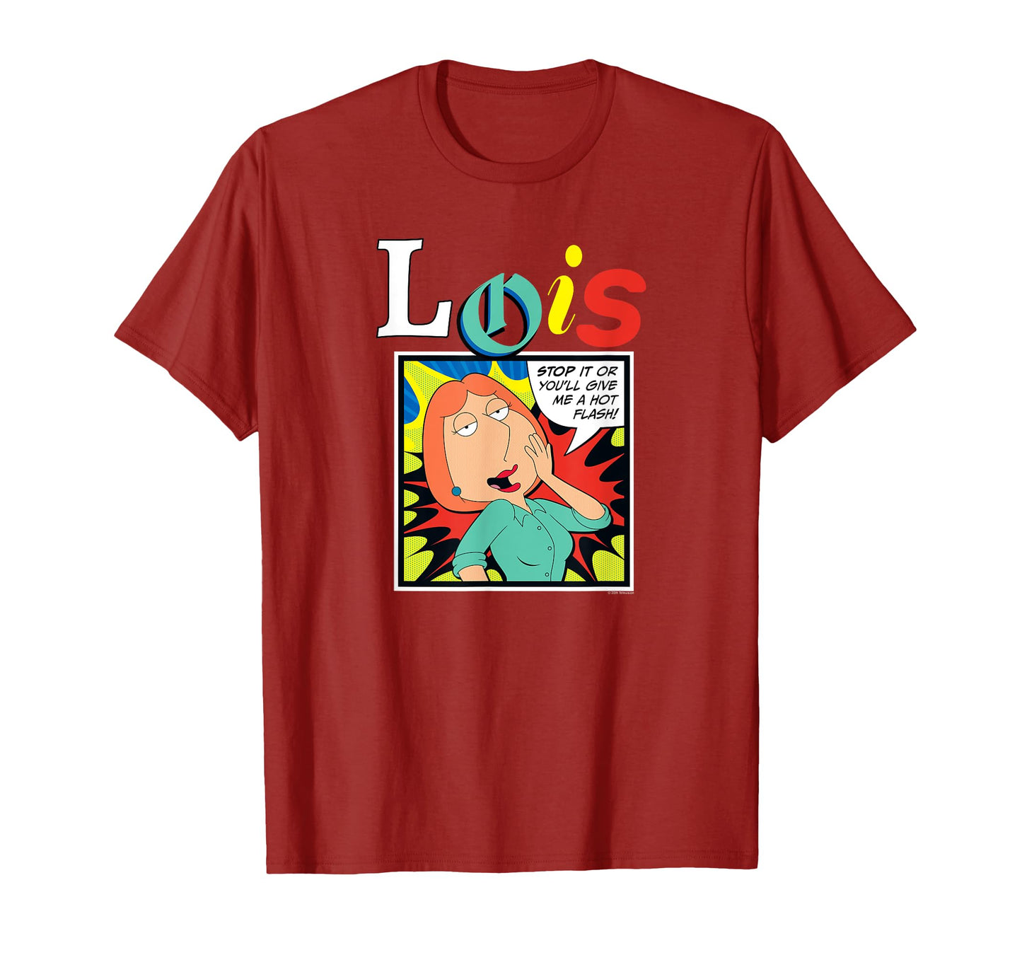 Family Guy Give Me Hot Flash Lois Griffin Funny Cartoon T-Shirt
