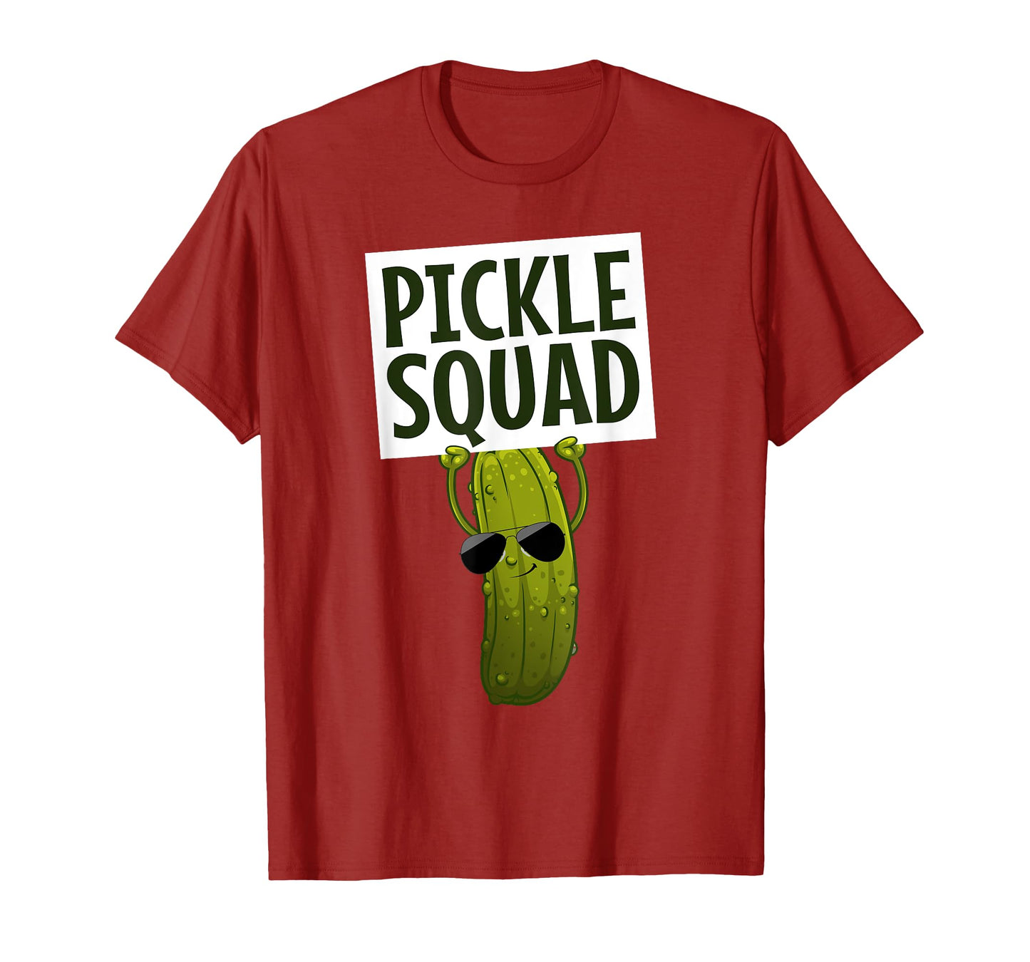 Funny Pickle Design For Men Women Kids Cucumber Pickle Lover T-Shirt