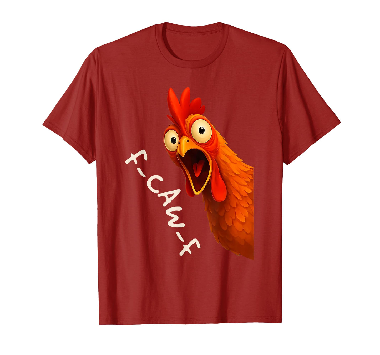 Funny F-Caw-F Chicken FCAWF Rooster Halloween Bird Crow T-Shirt