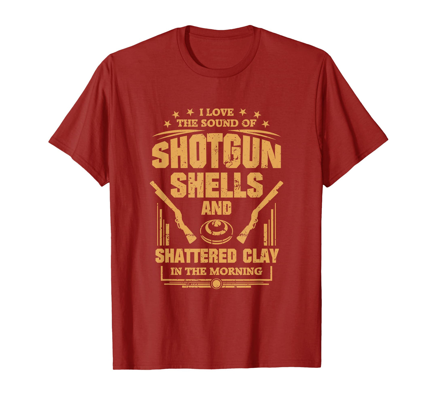 Funny Trap Skeet Shooting Shirt Sound Of Shotgun Shells T-Shirt