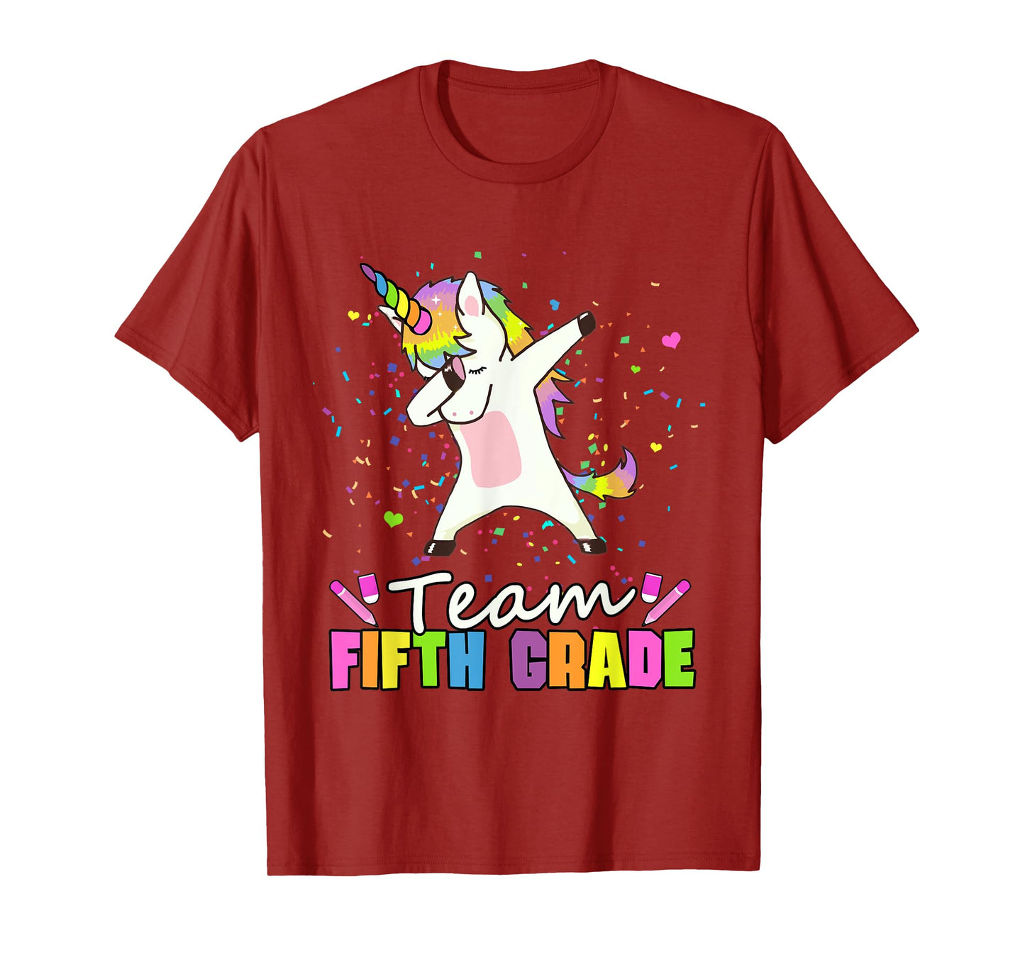 Unicorn Team 5th Grade - Fifth Grade Squad T-Shirt