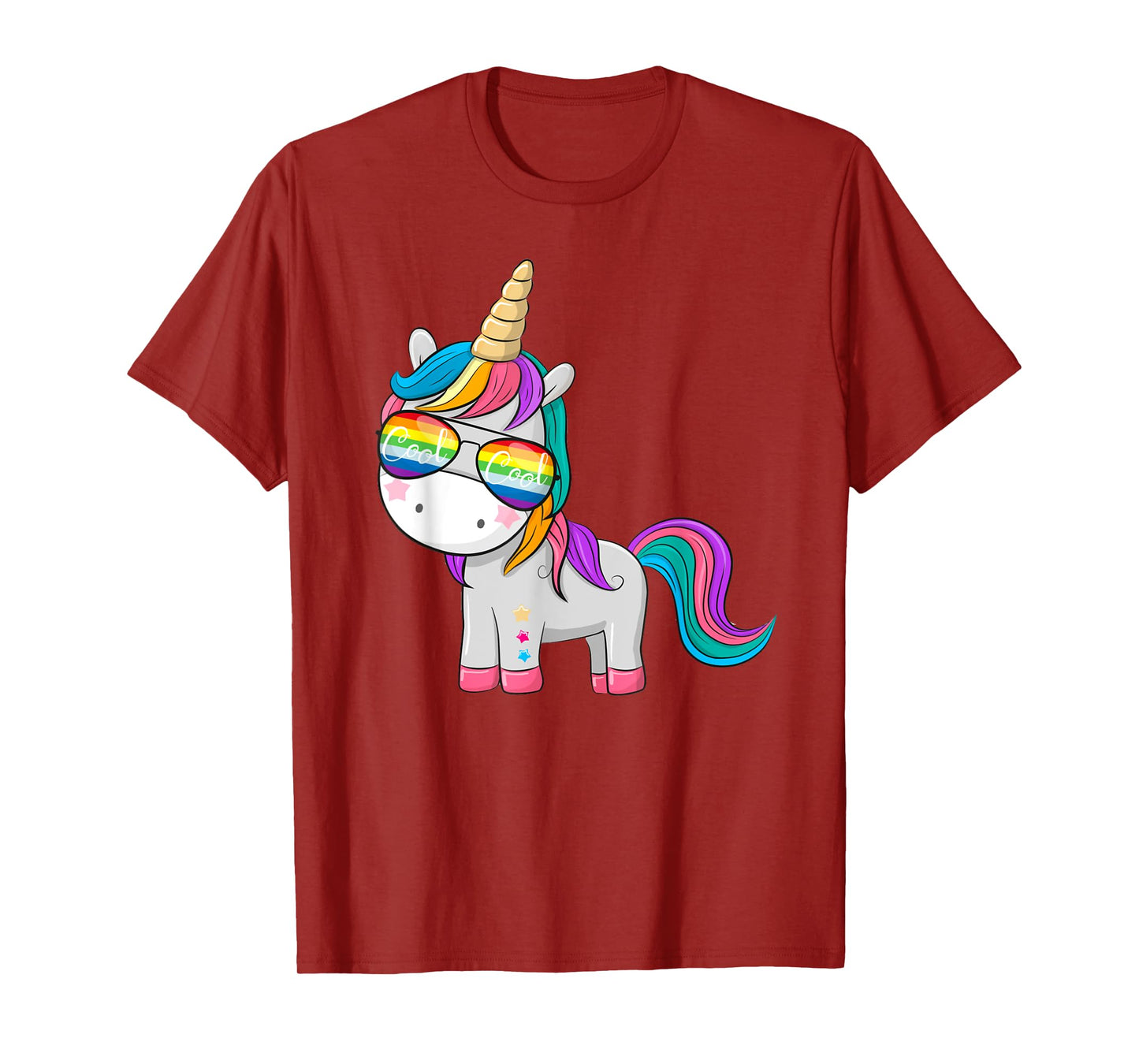 Unicorn with Cool Sunglasses T-Shirt