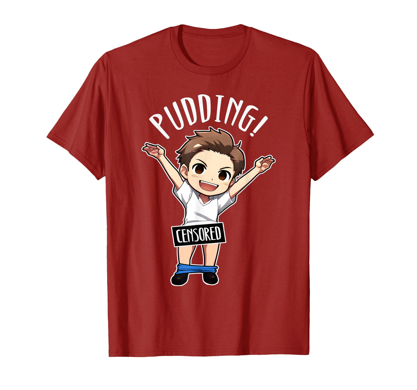 Chibi Pudding Scene Funny SPN T-Shirt