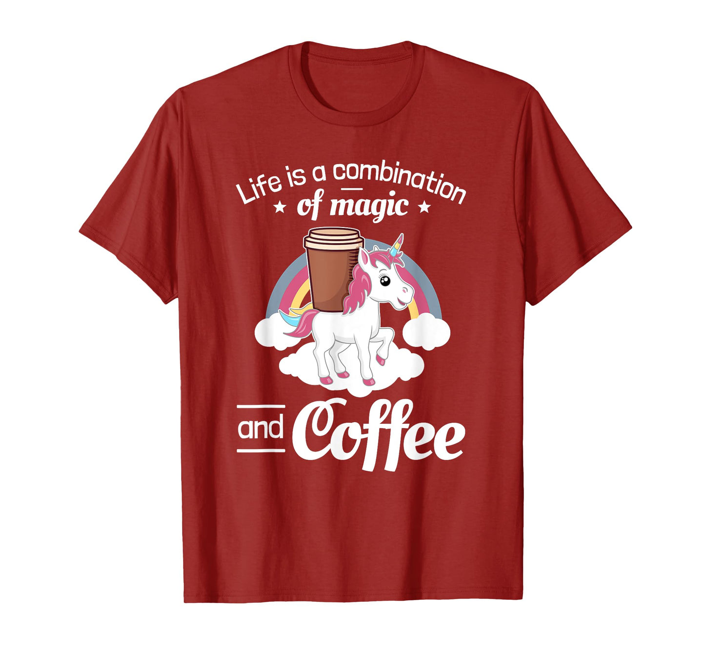 Coffee Unicorn Magic T-Shirt