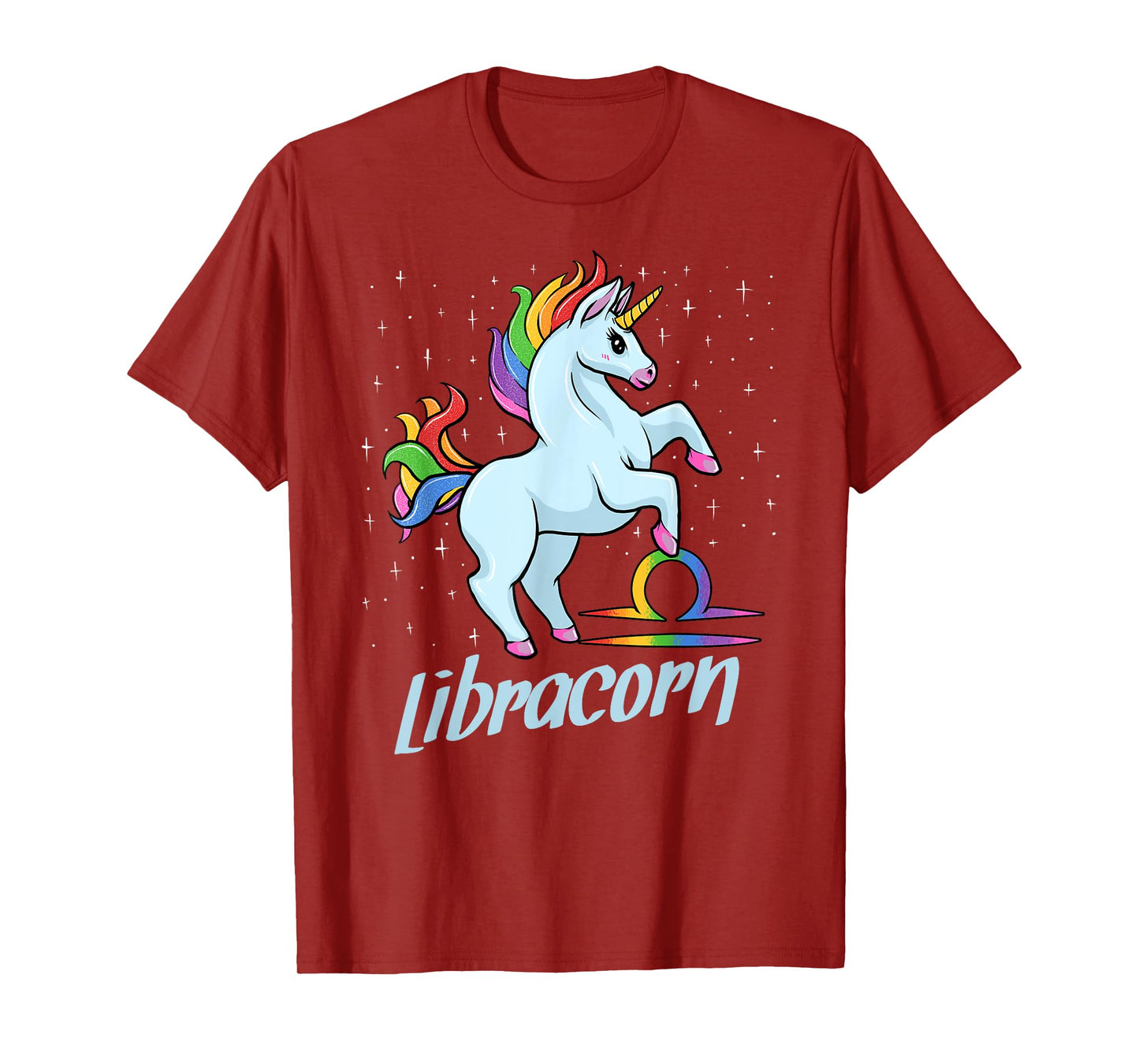 Libracorn The Libra Unicorn Zodiac Sign T-Shirt