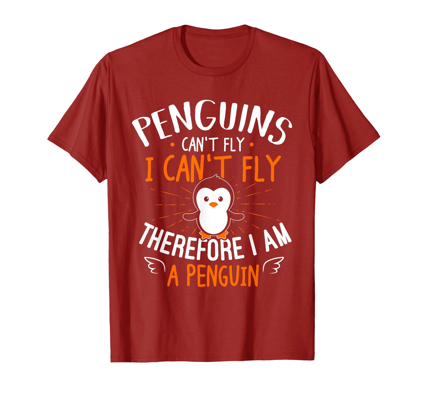 Penguins Can't Fly Shirt - Cute Penguin Lover Gift T-Shirt