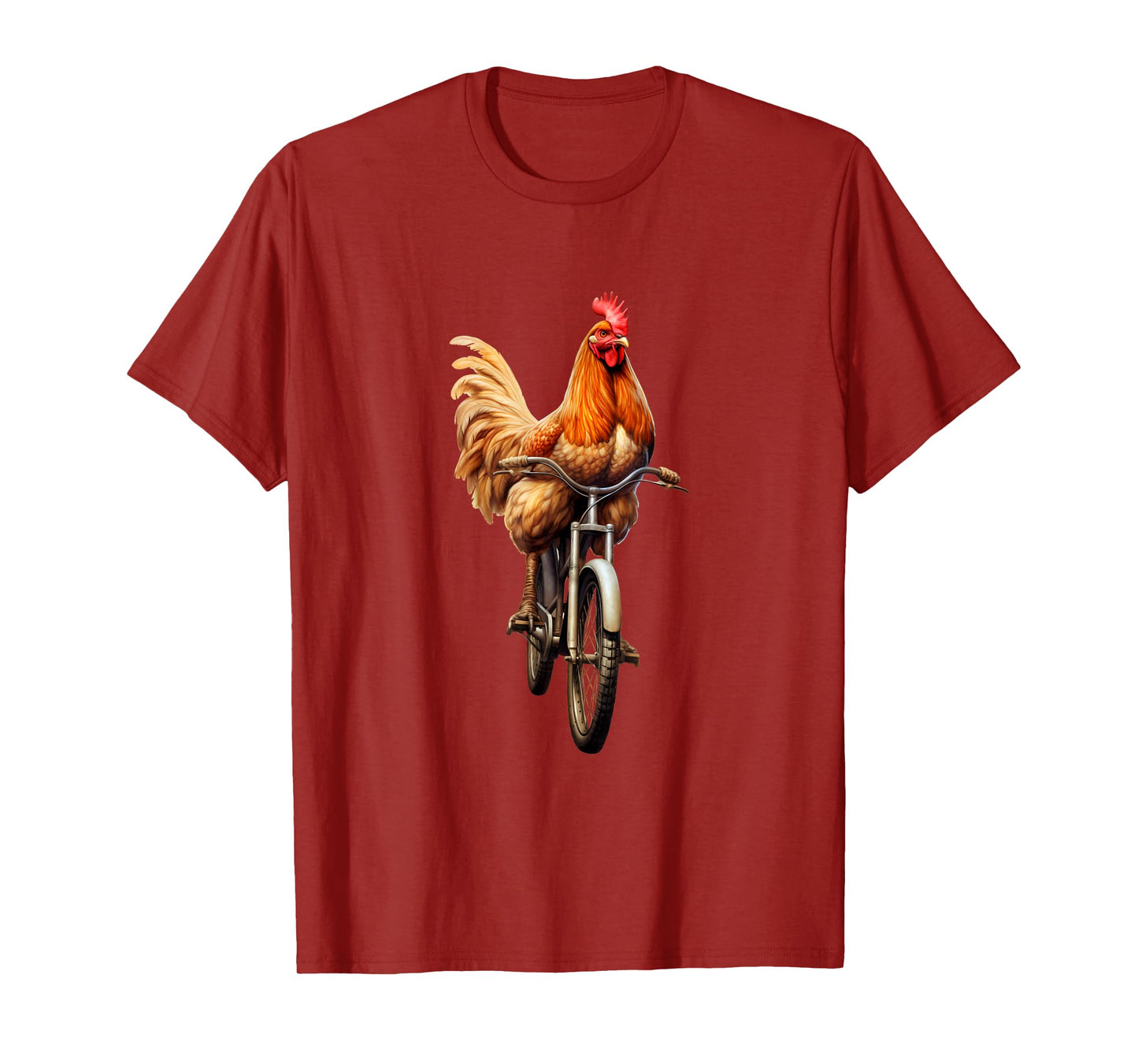 Chicken Bike Cycling T-Shirt