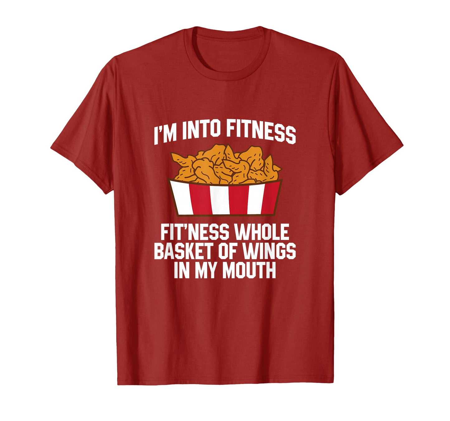Chicken Wings Quote Hot Wing Fast Food Funny Chicken Wings T-Shirt