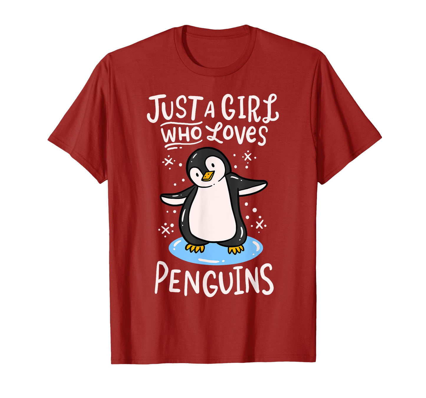 Penguin Just a Girl who Loves Penguins T-Shirt