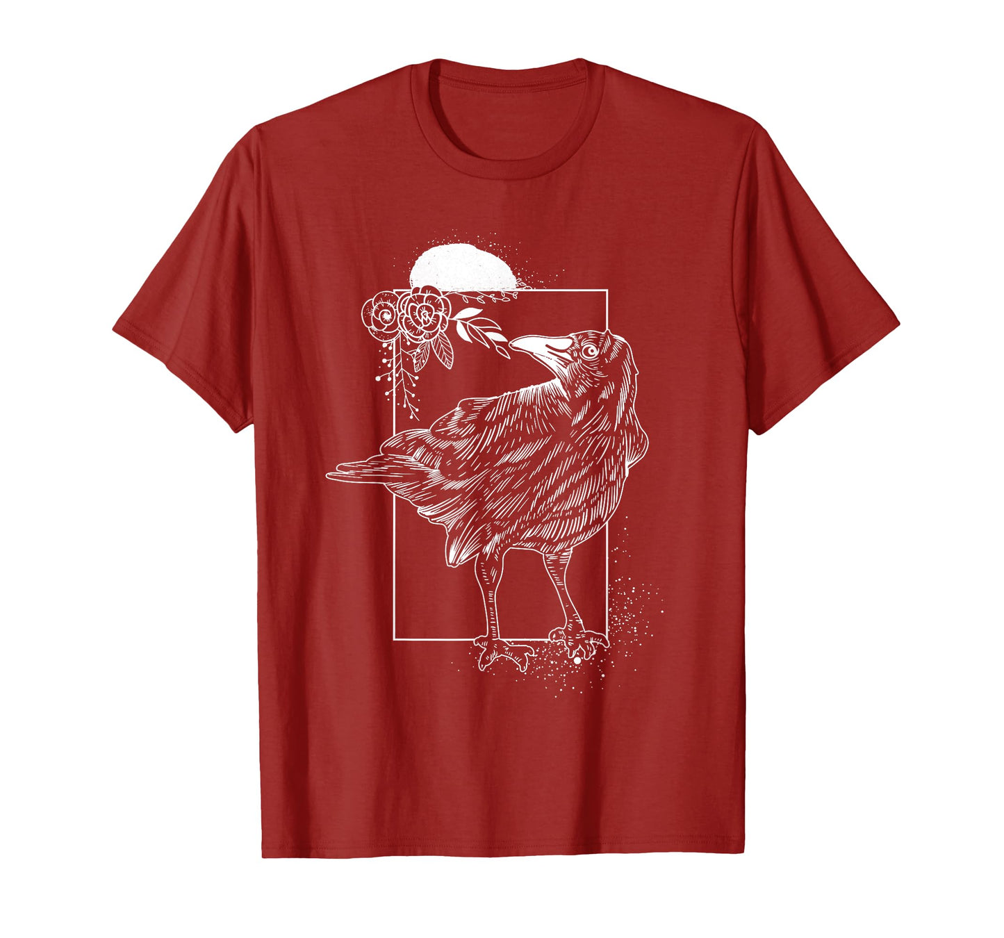 Raven Halloween Night Gift Idea Birds Crow T-Shirt